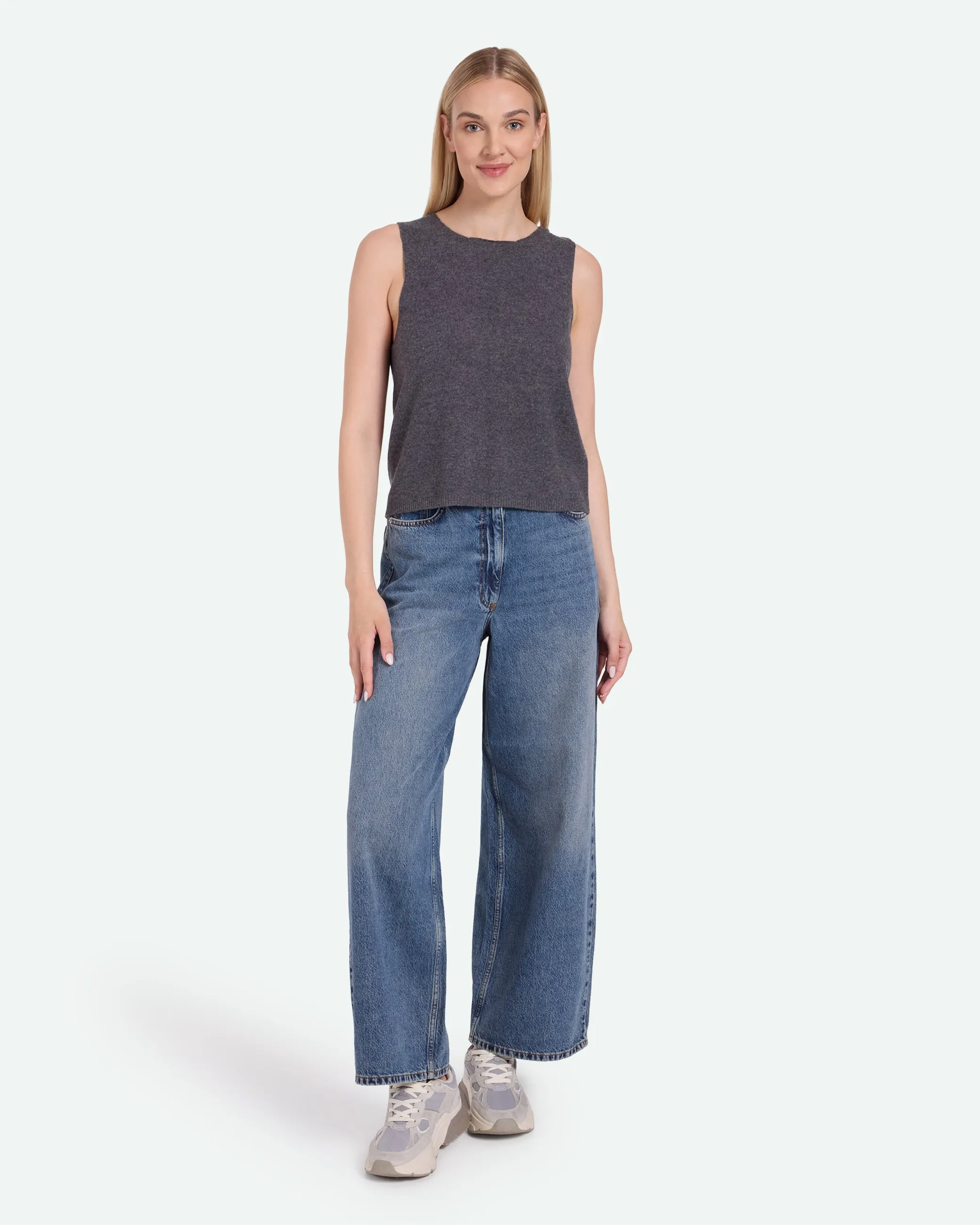 Auburns 3801 Vest - Grey Melange