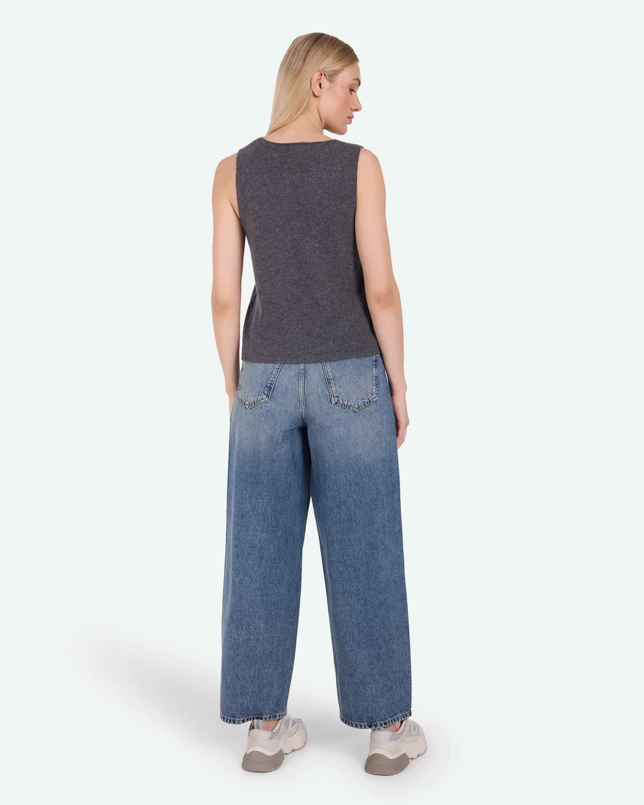 Auburns 3801 Vest - Grey Melange