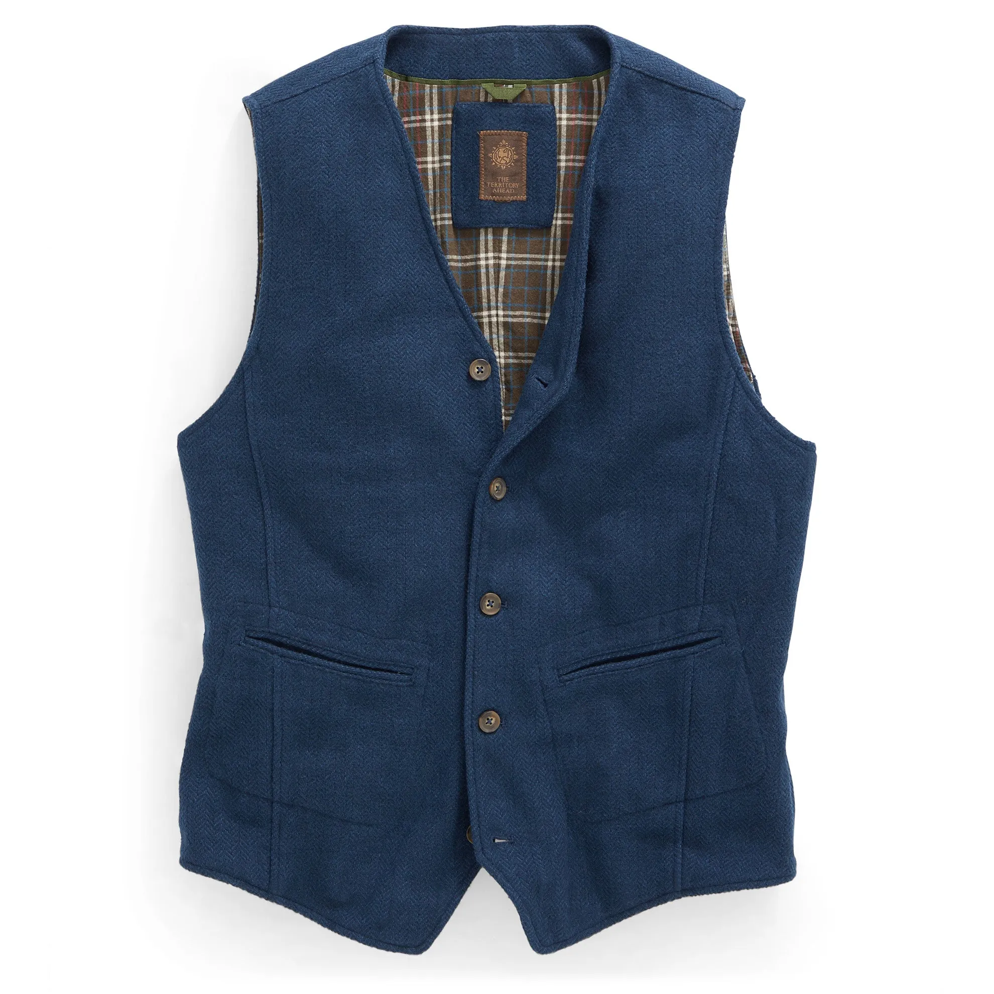 Back East Herringbone Vest - Tall