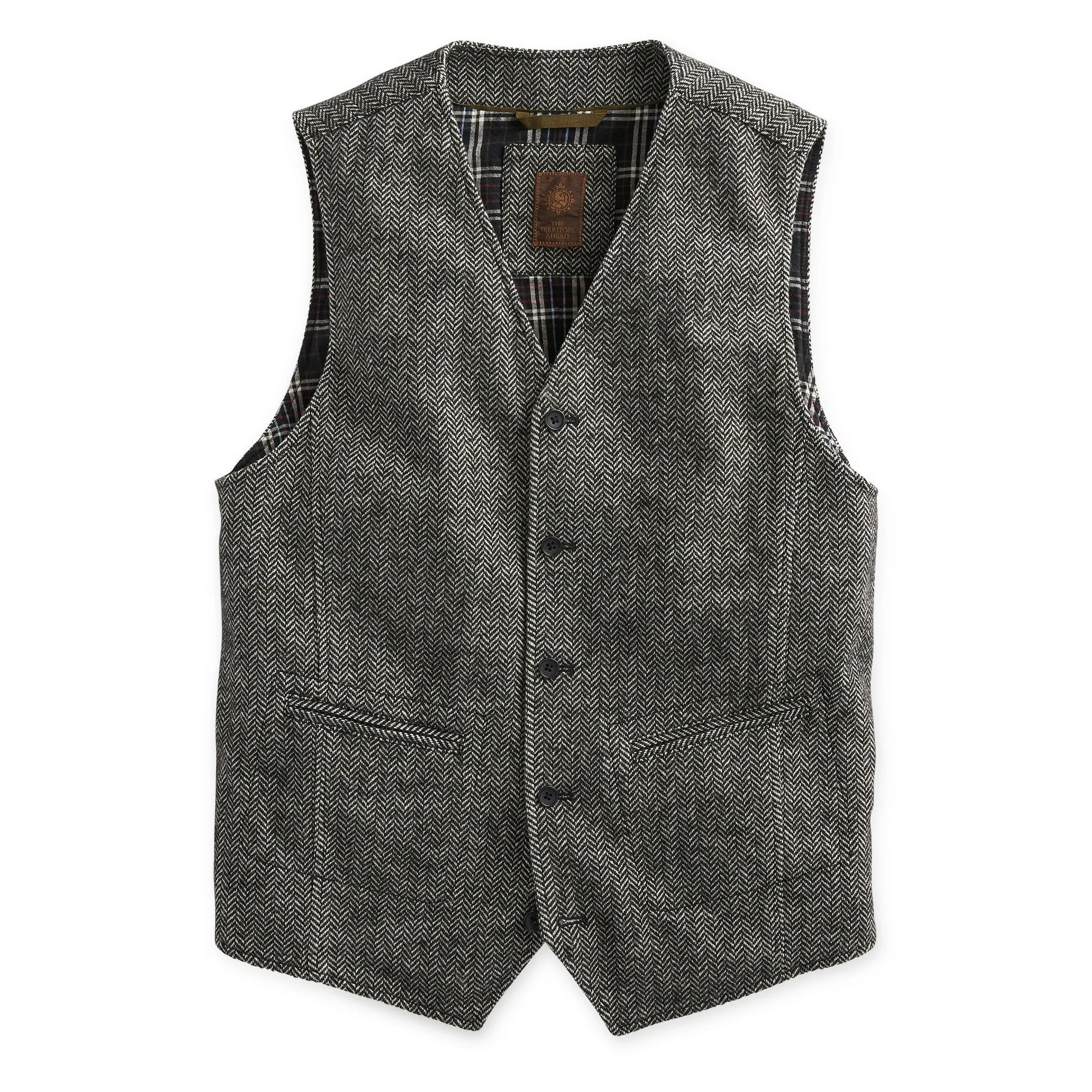 Back East Herringbone Vest - Tall