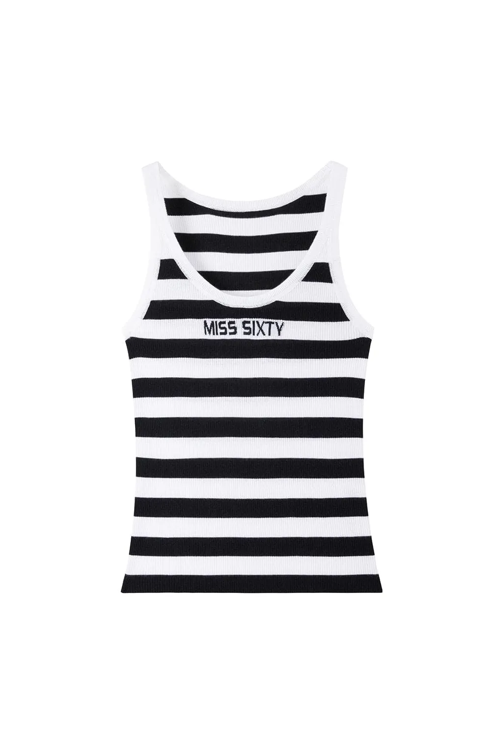 Basic White Vest With Logo