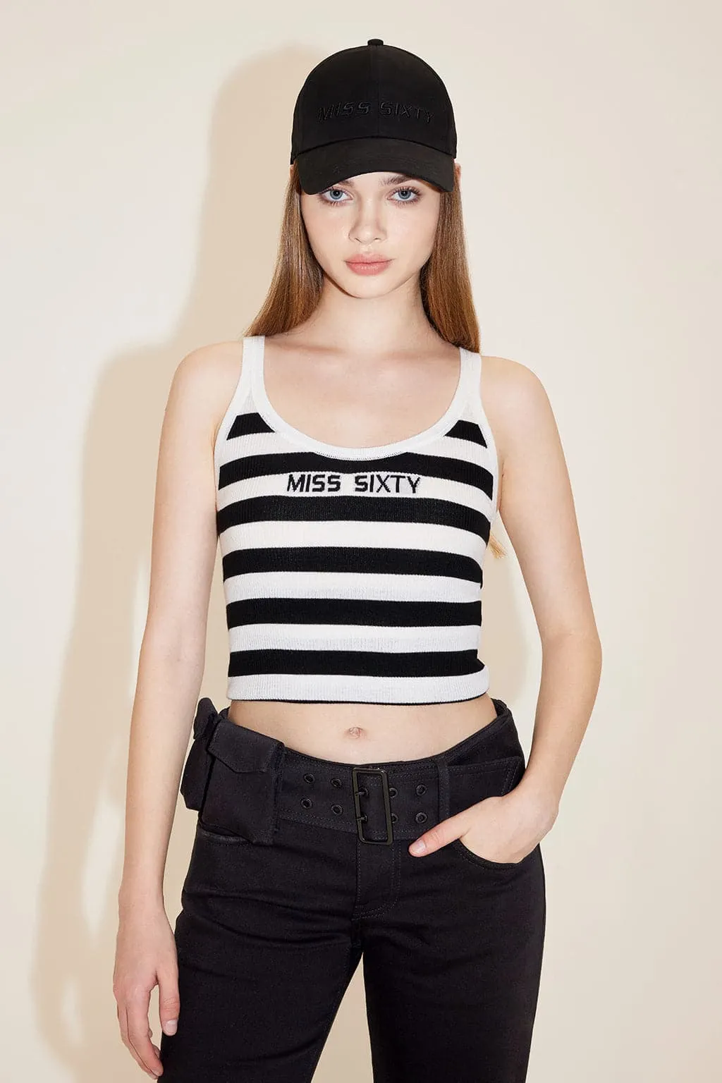 Basic White Vest With Logo