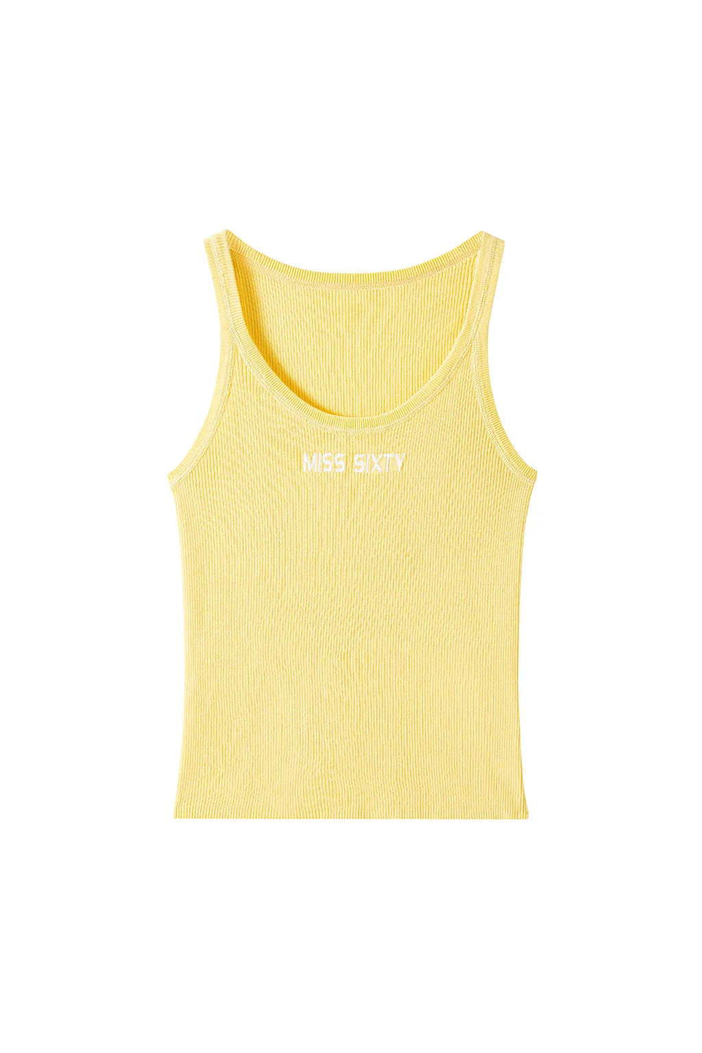 Basic White Vest With Logo