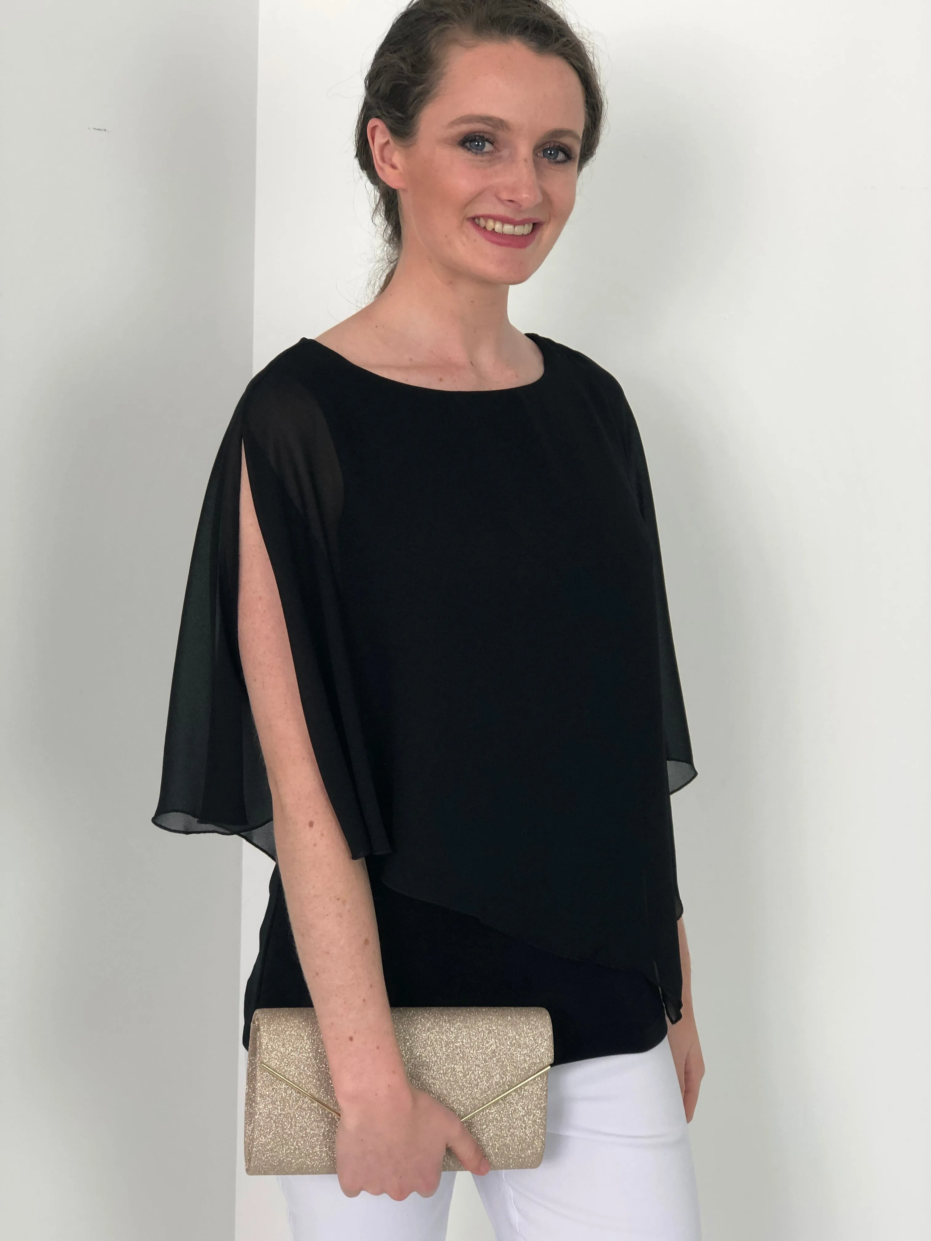Belmond Black Layering Top