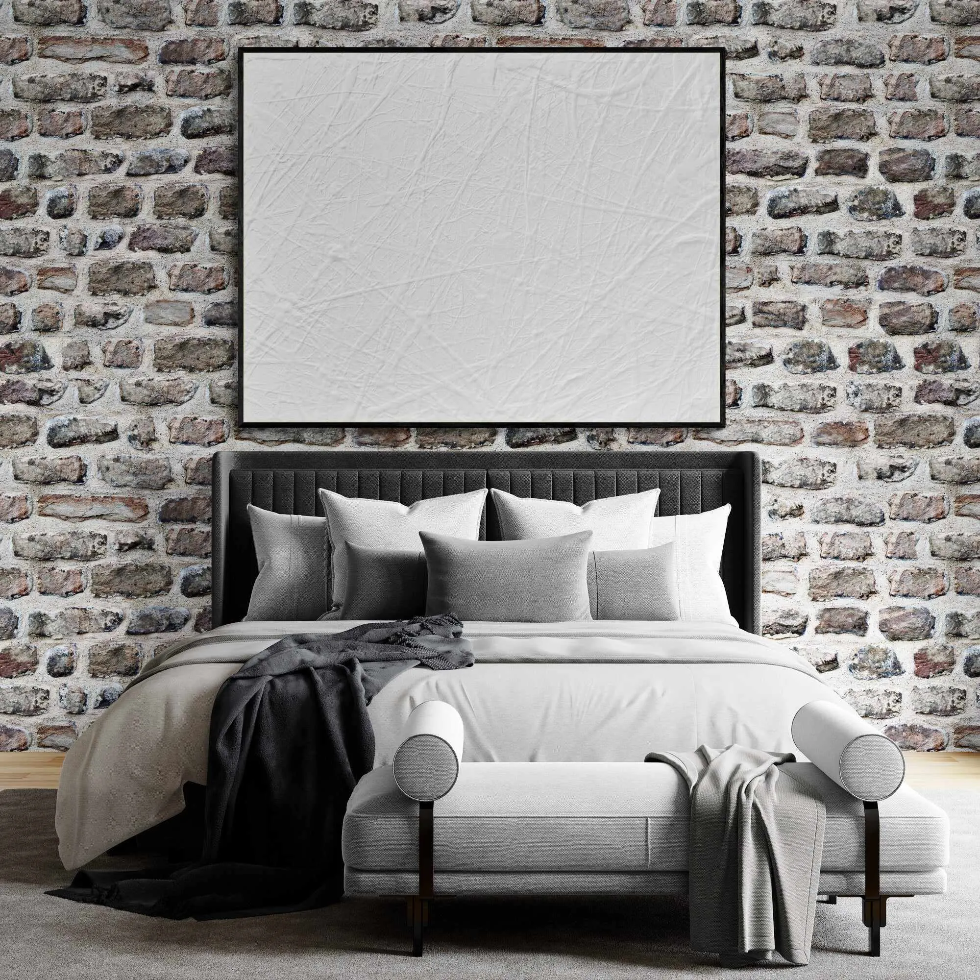 Big White Lines 140cm x 180cm White Textured Abstract Painting (SOLD)