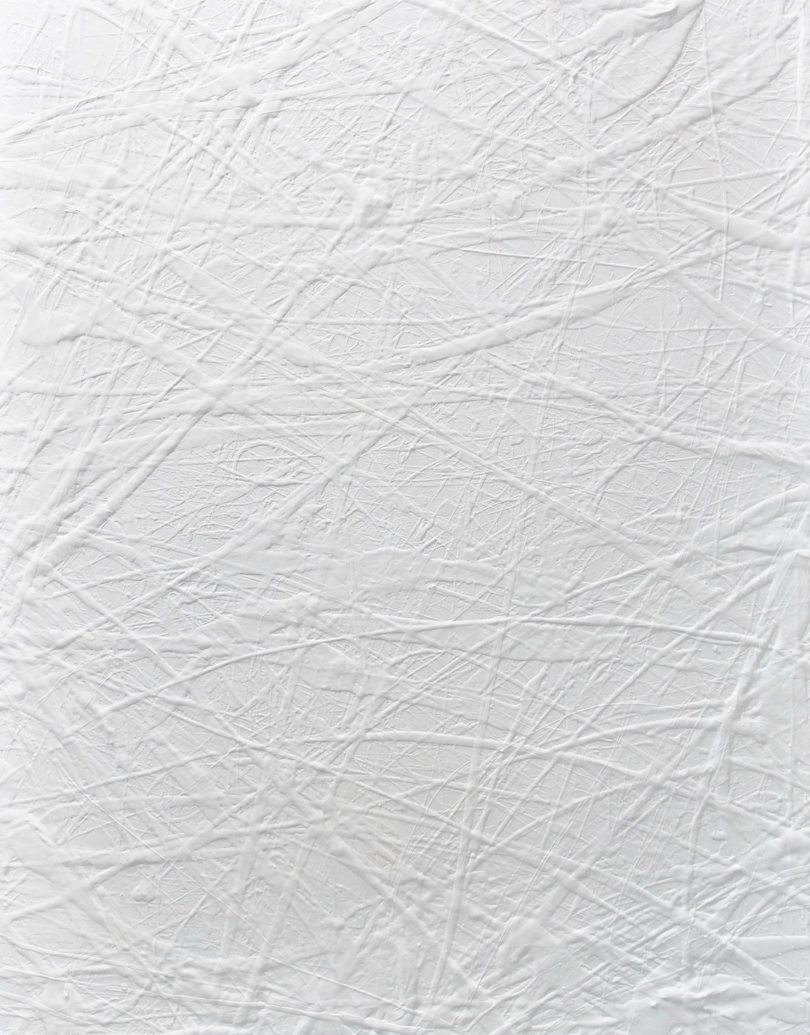 Big White Lines 140cm x 180cm White Textured Abstract Painting (SOLD)