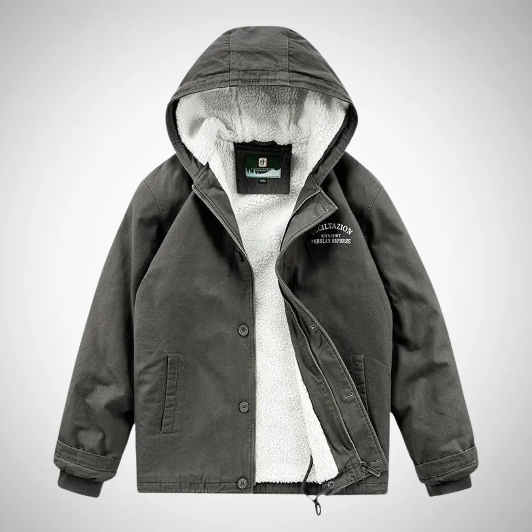 Cruz Fleece Lined Hooded Jacket