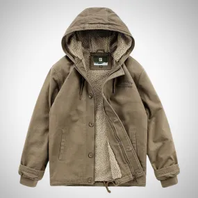 Cruz Fleece Lined Hooded Jacket