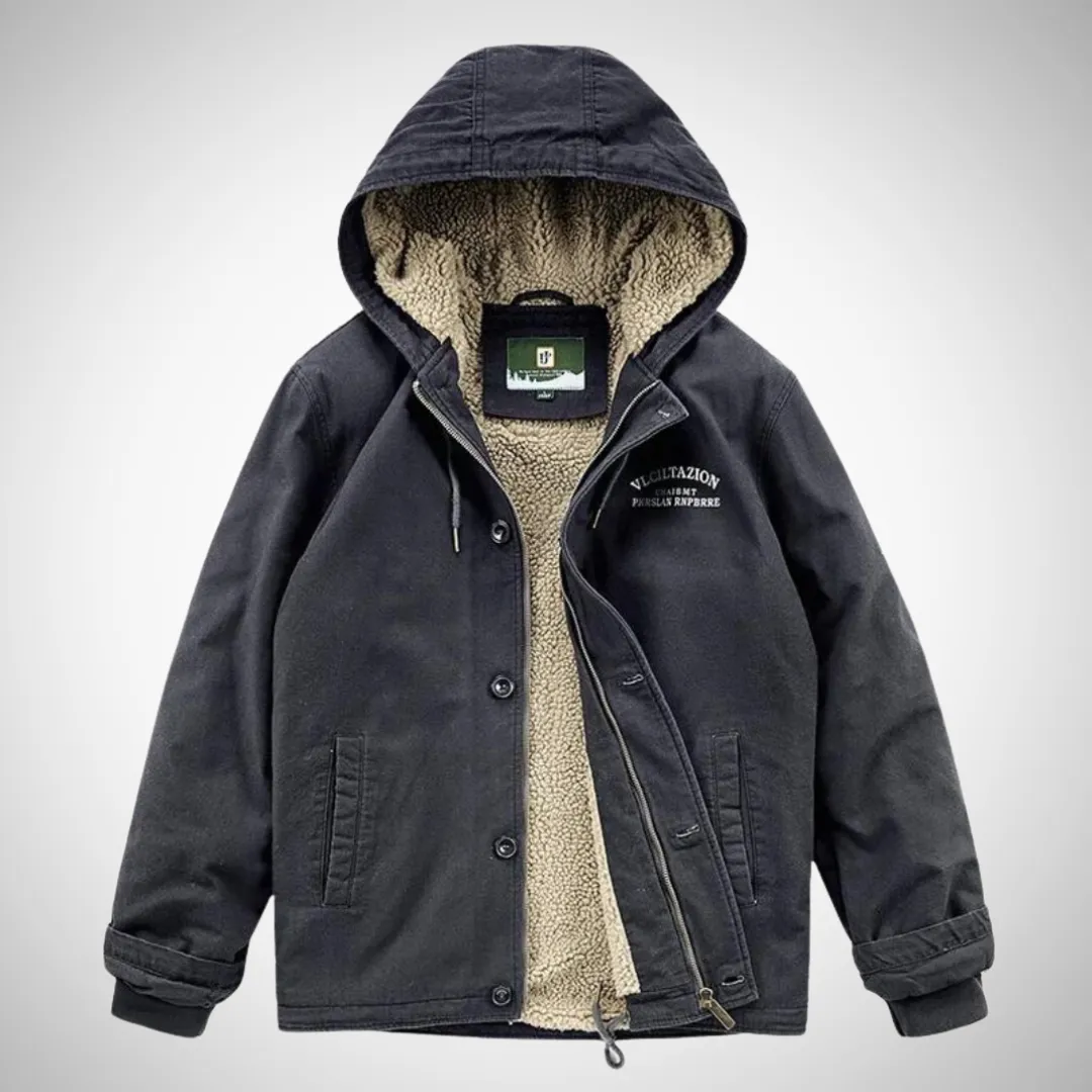 Cruz Fleece Lined Hooded Jacket