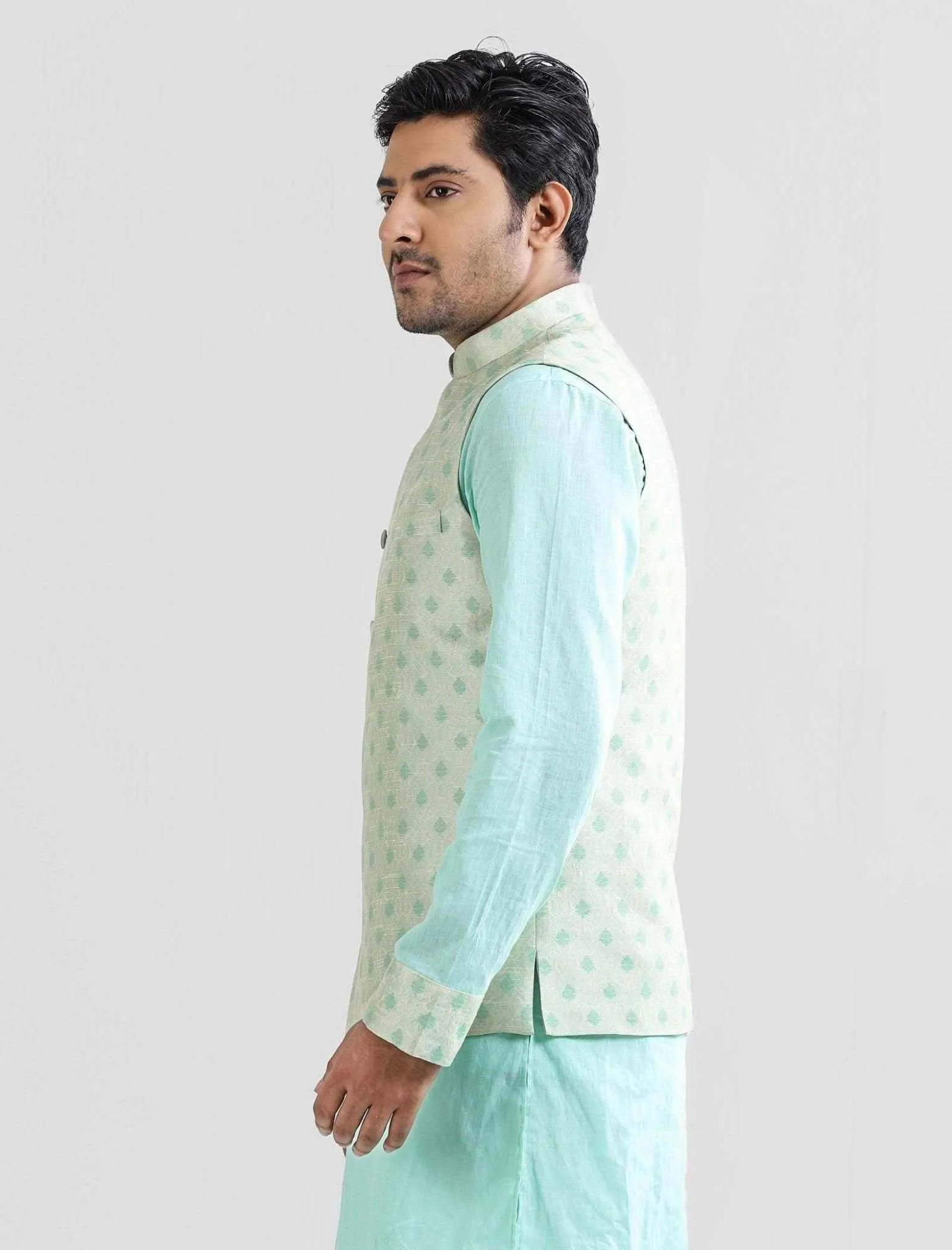 Cut Work Waist Coat