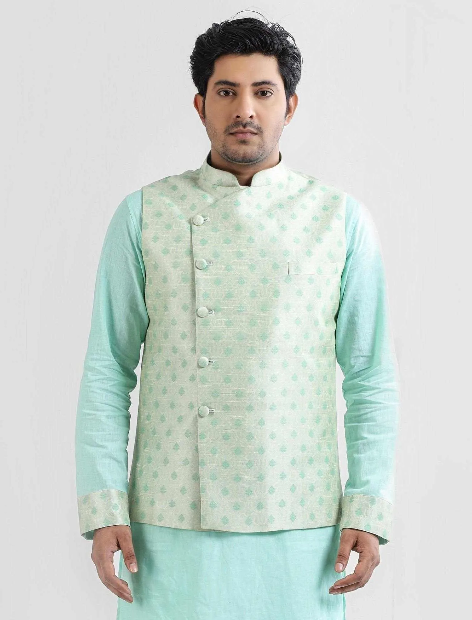 Cut Work Waist Coat