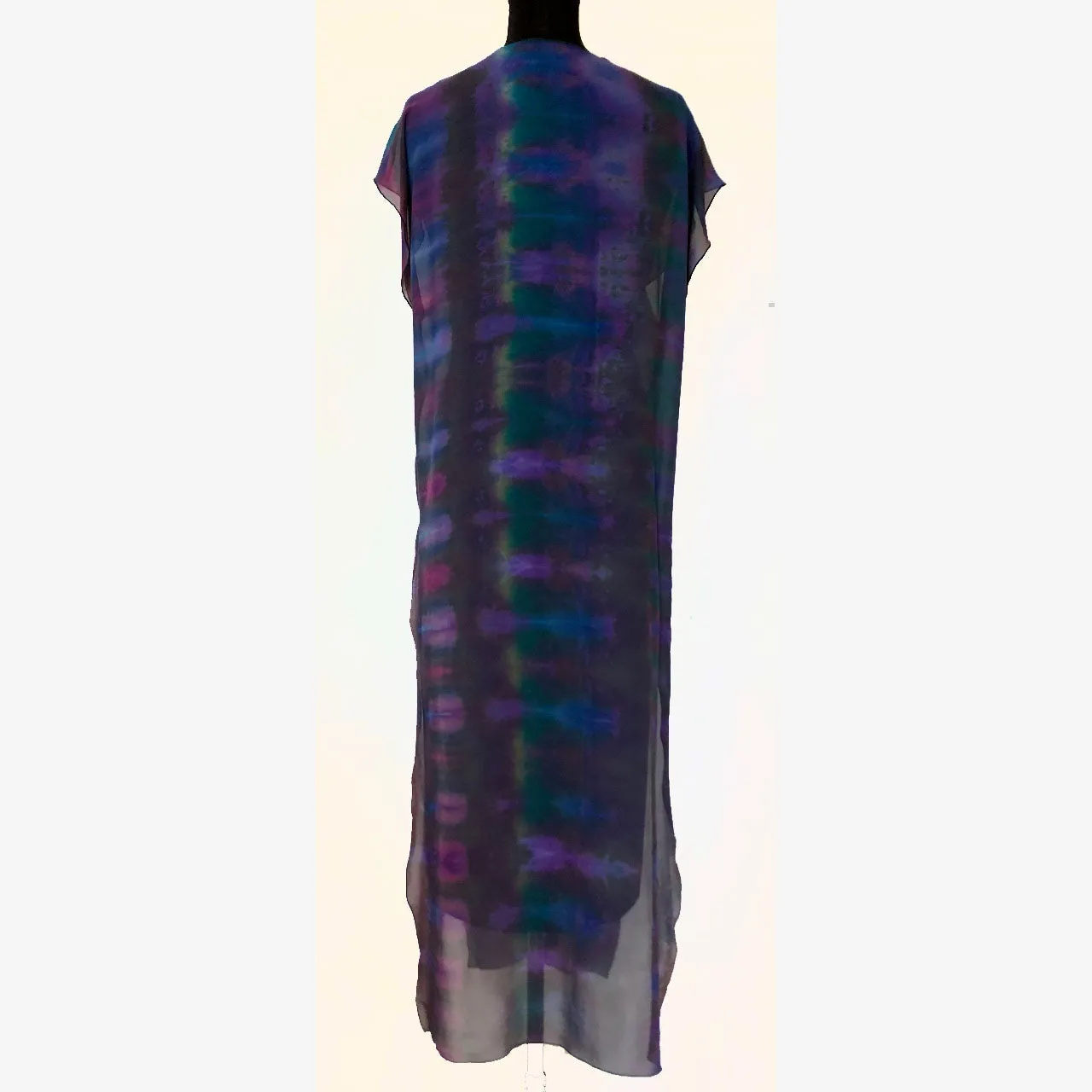Doshi Vest, Floating, Long, Blue Margarite, OS Fits S-L