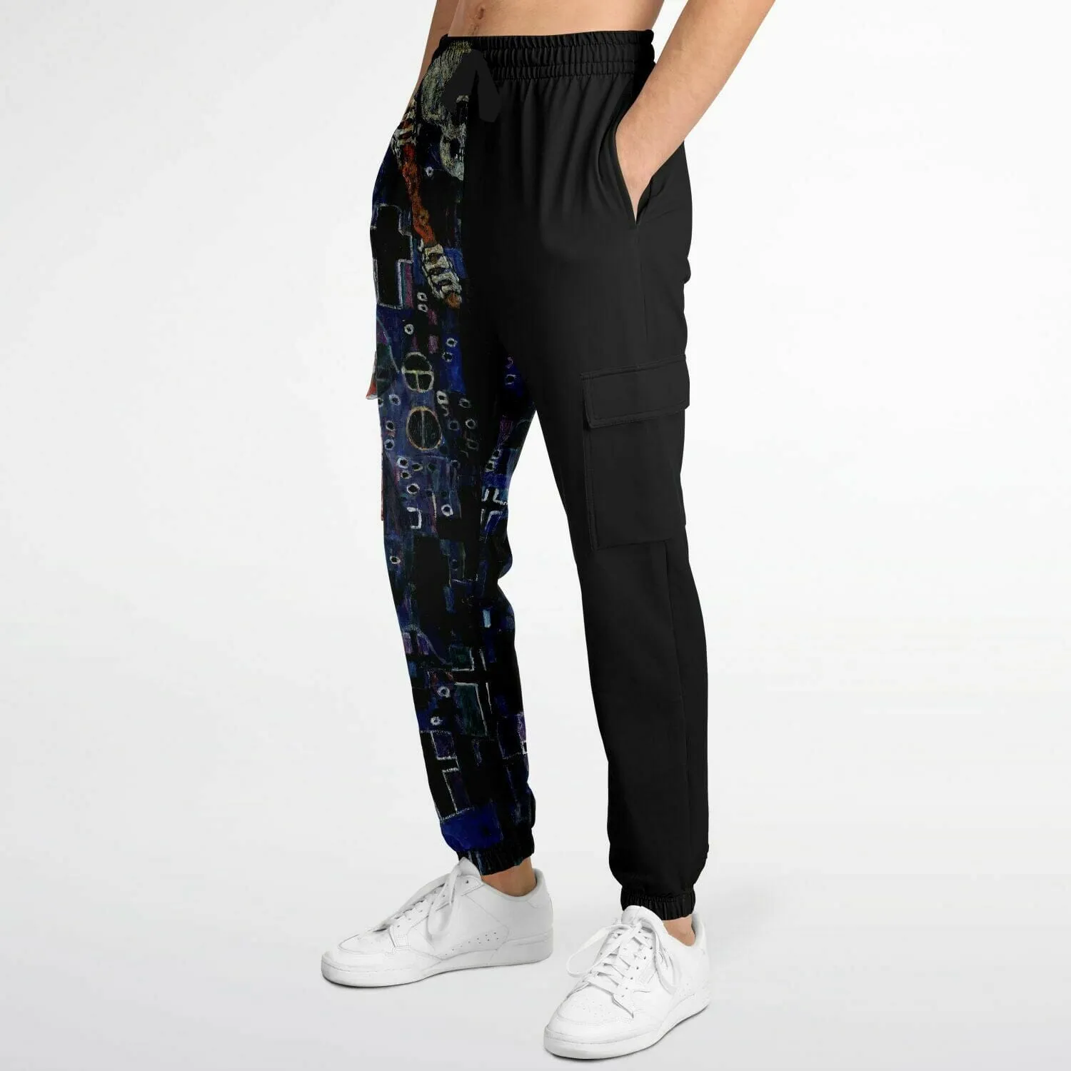 Edgy Sweatpants inspired from Gustav Klimt's Death and Life