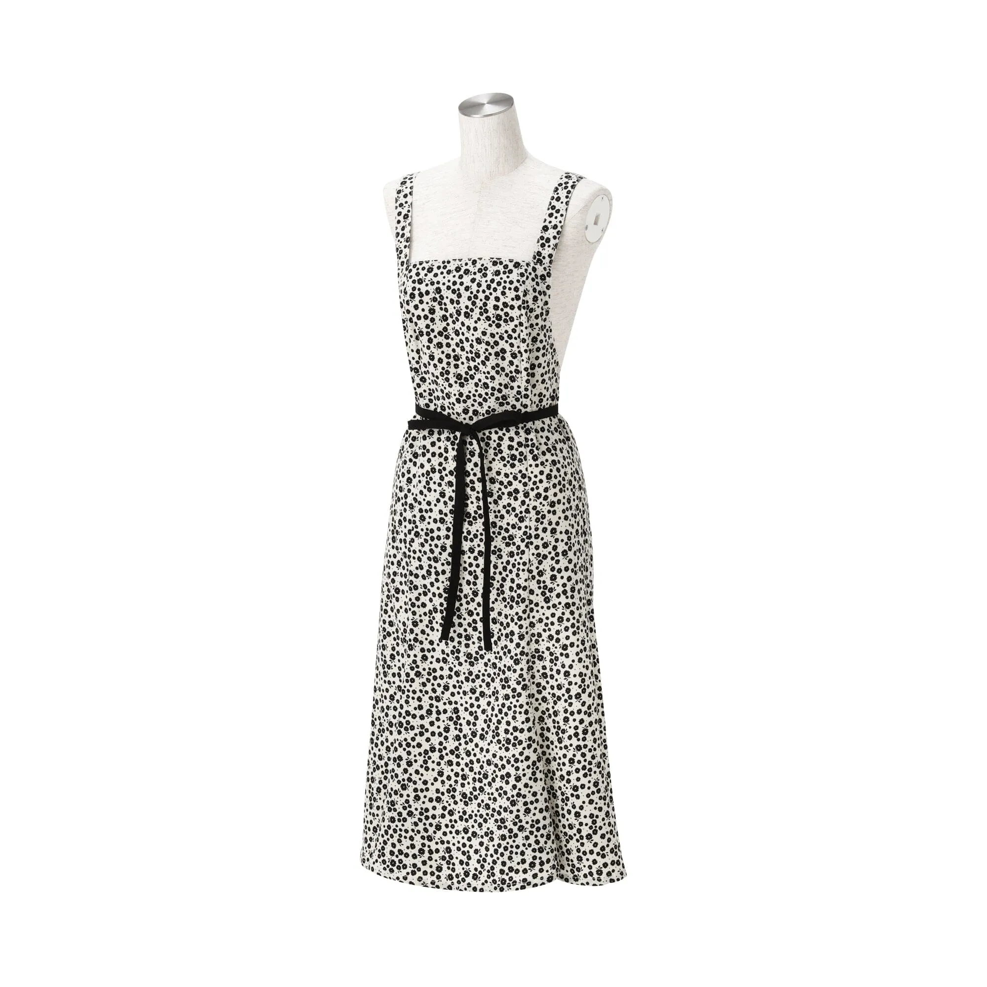Fleuri Full Apron  Ivory