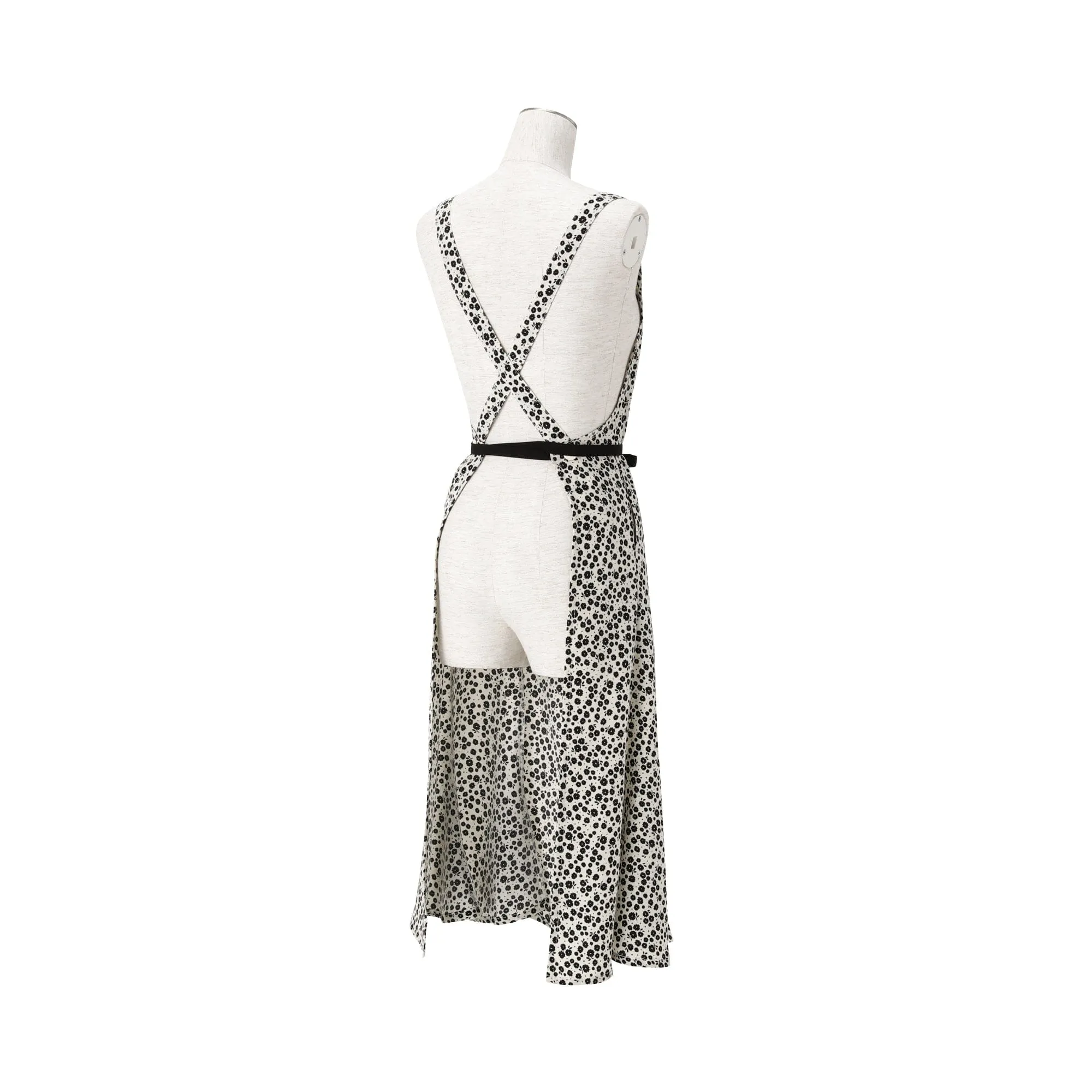 Fleuri Full Apron  Ivory
