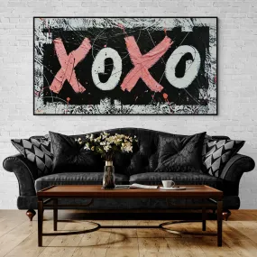 Free Lovin 190cm x 100cm Textured Urban Pop Art Painting (SOLD)
