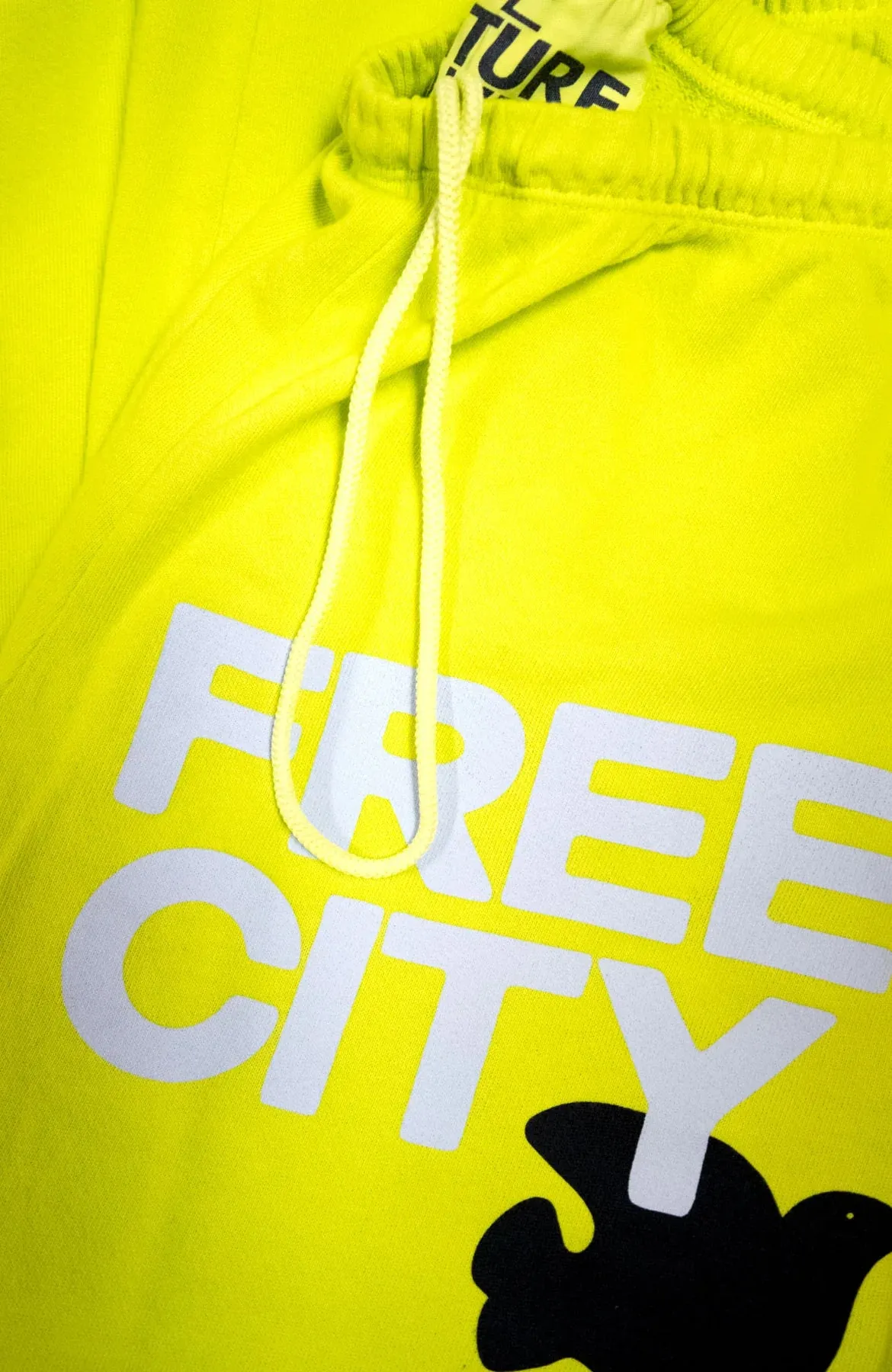 FreeCity Sweatpant - Glow Yellow