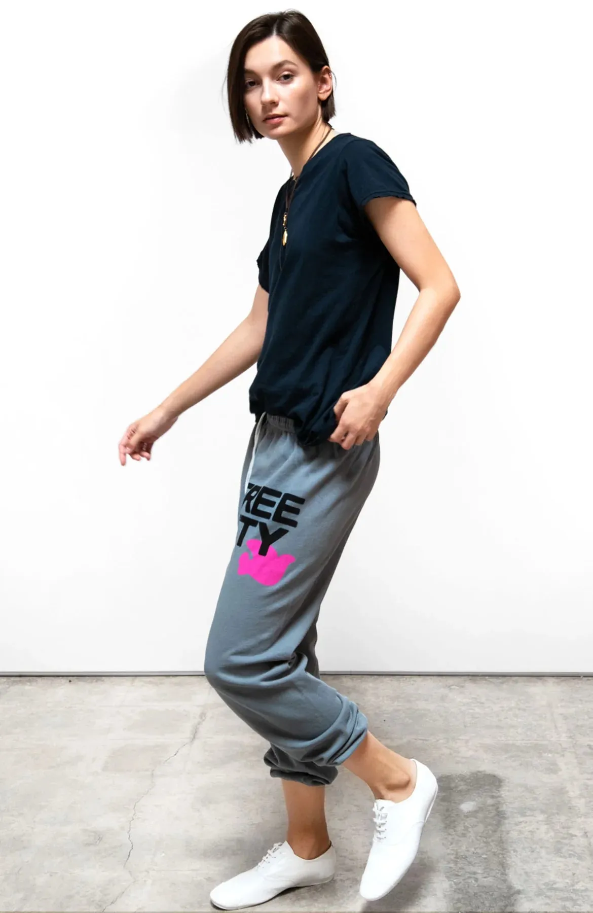 FreeCityLarge Sweatpant - Grey Art