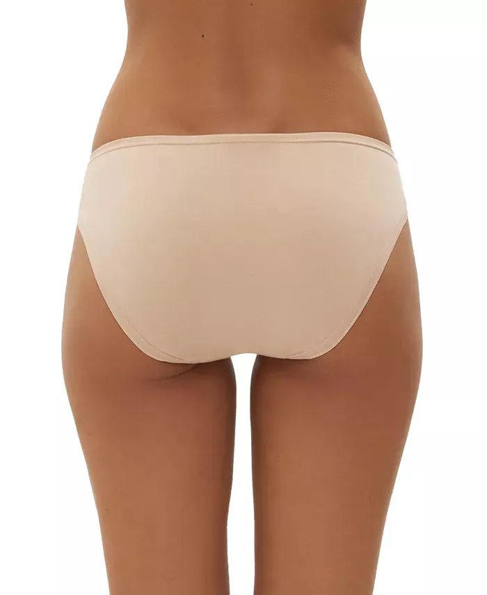 GAP Women's 3-Pk Bikini Underwear  Neutral Pink/Light Heather Grey/Black Size XS