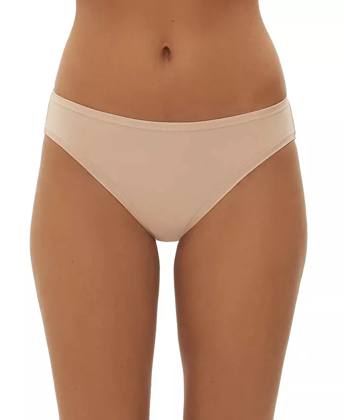GAP Women's 3-Pk Bikini Underwear  Neutral Pink/Light Heather Grey/Black Size XS