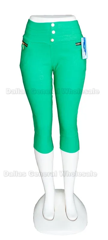 Girls Casual Capris Pants Wholesale