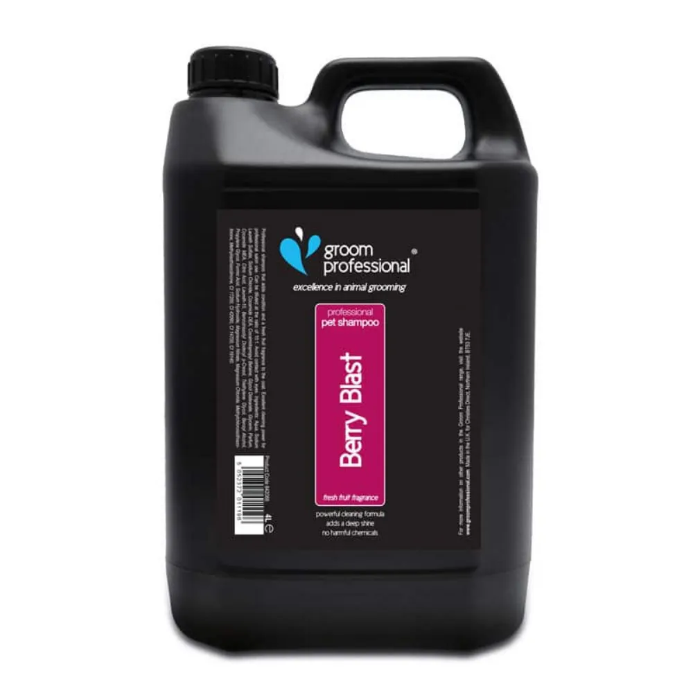 Groom Professional Berry Blast Shampoo - 4L