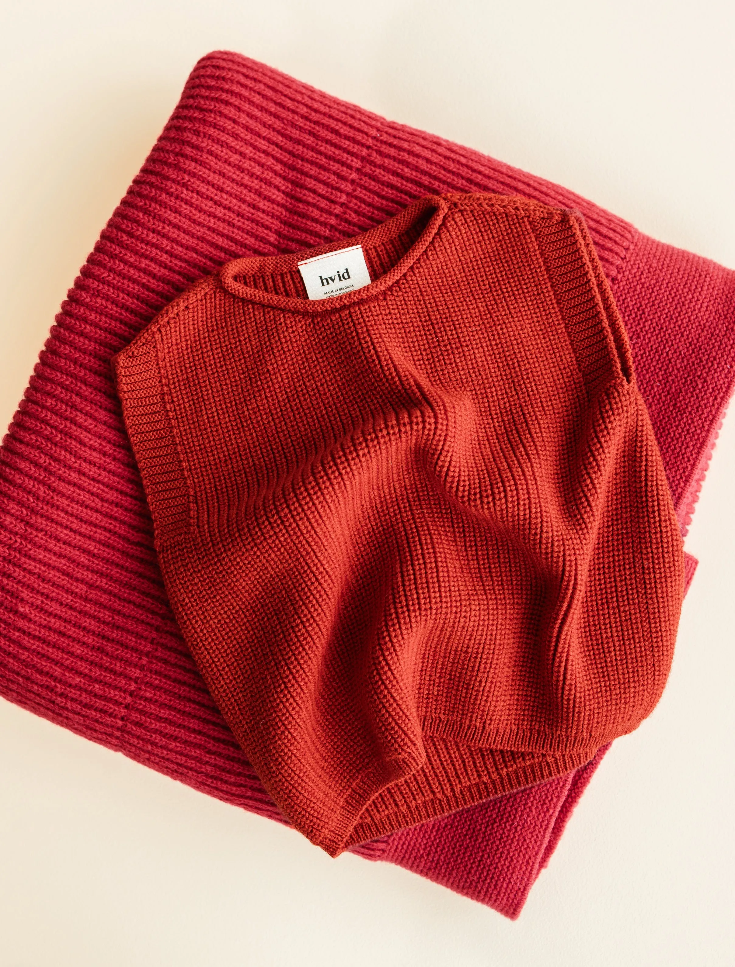 Harvey Baby Vest in Red