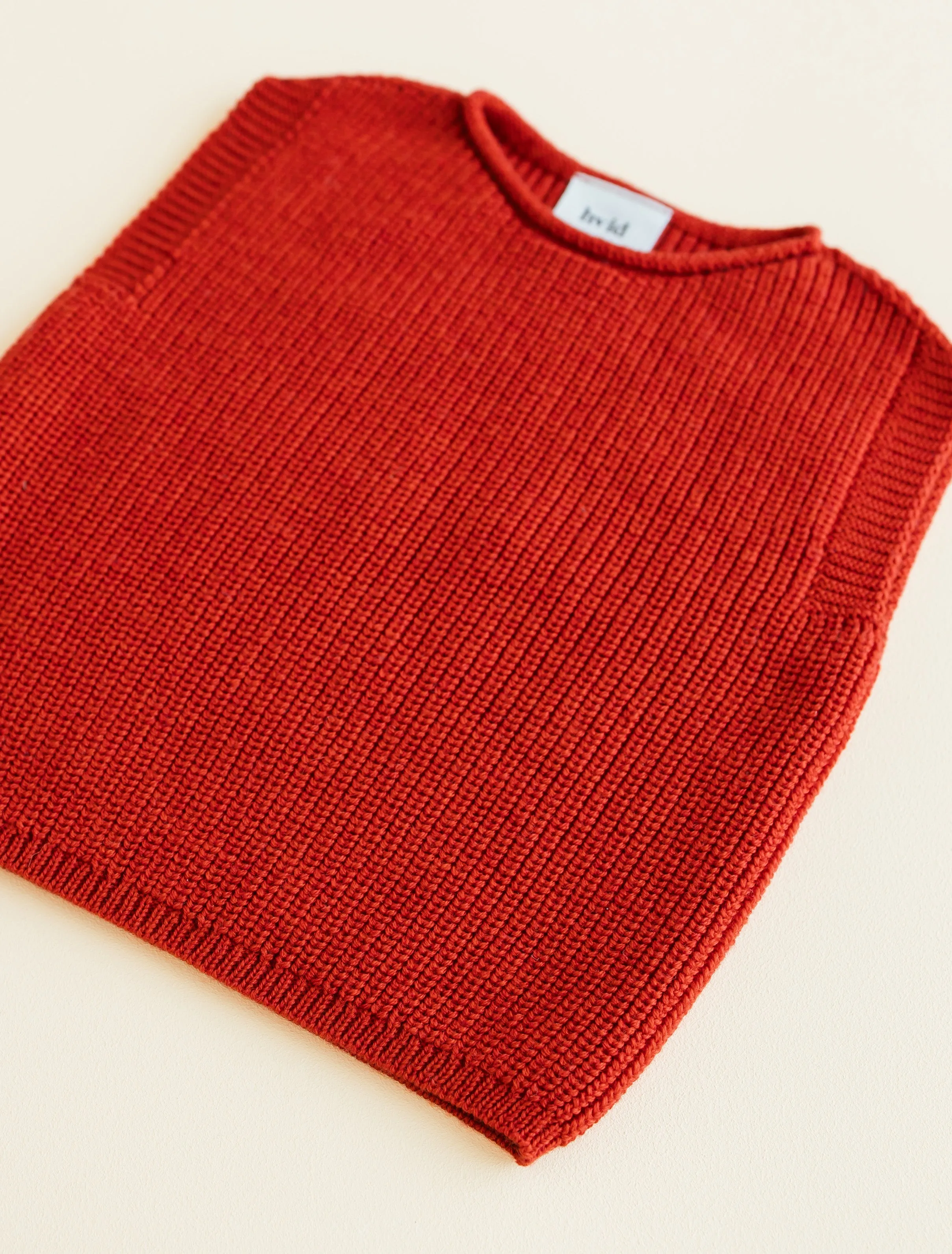 Harvey Baby Vest in Red