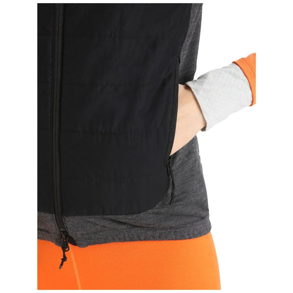 Icebreaker Womens Ski Gilet - MerinoLoft Mid Layer