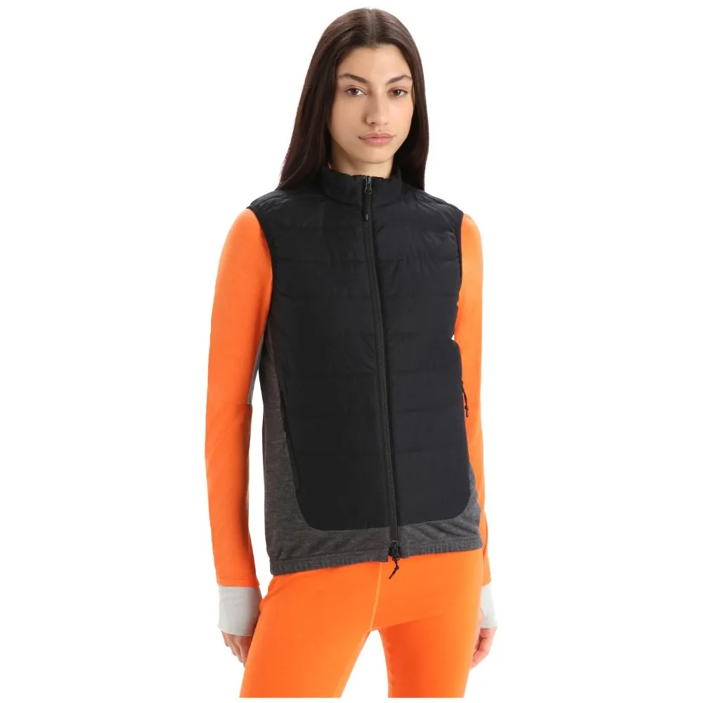 Icebreaker Womens Ski Gilet - MerinoLoft Mid Layer