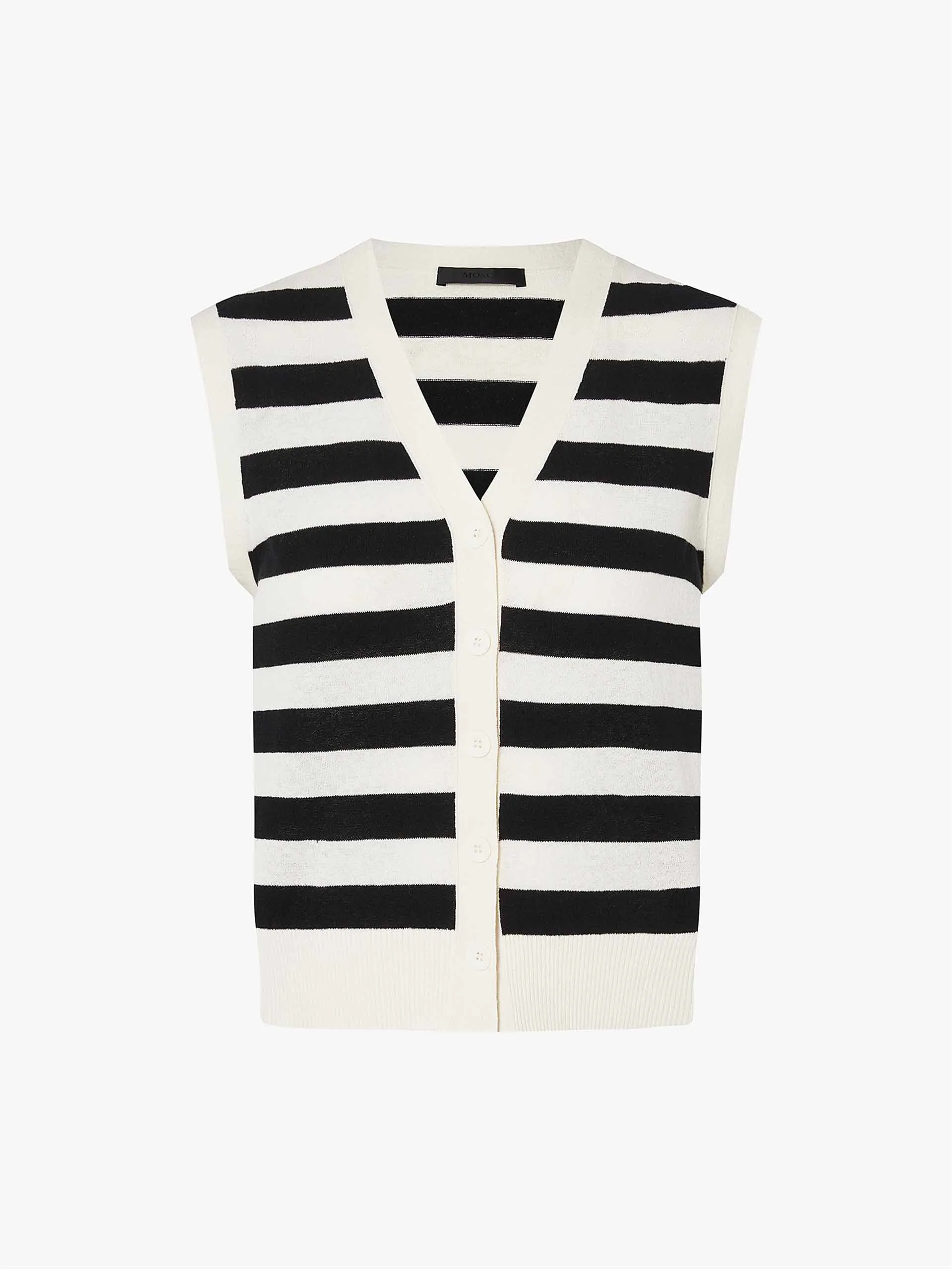Include Linen Striped Vest