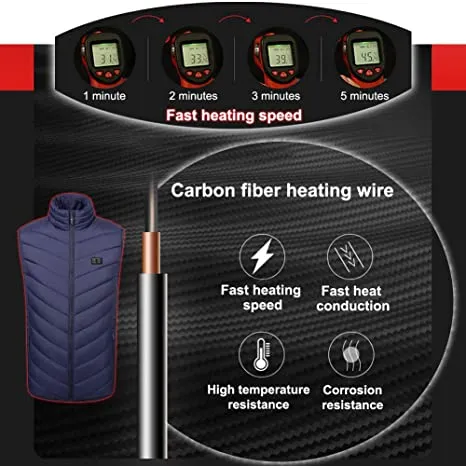 Insulated Heated Puffer Vest