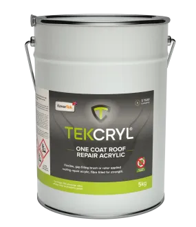 Kovertek TekCryl One Coat Acrylic Roof Repair Coating - Grey 5kg