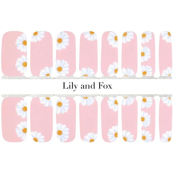 Lily and Fox - Nail Wrap - Daisy Daydream