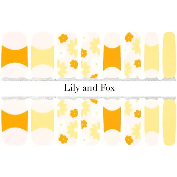 Lily and Fox - Nail Wrap - Sunny Days