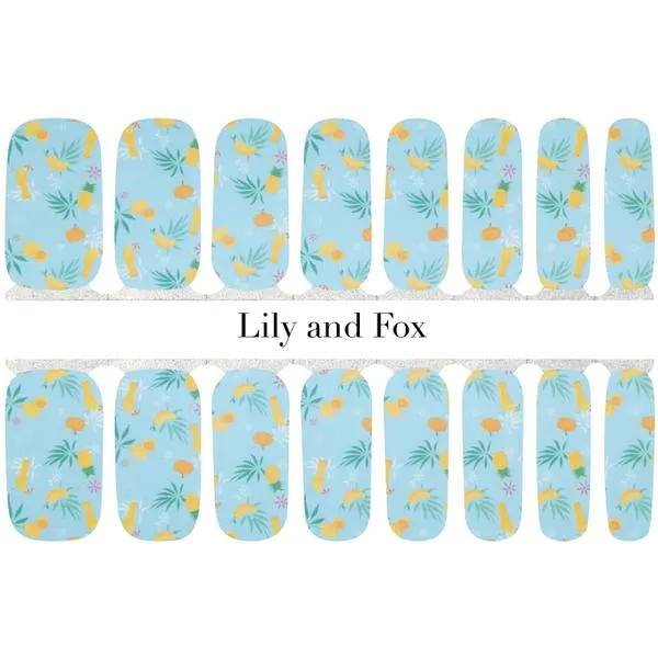 Lily And Fox - Nail Wrap - Tropic Like It’s Hot