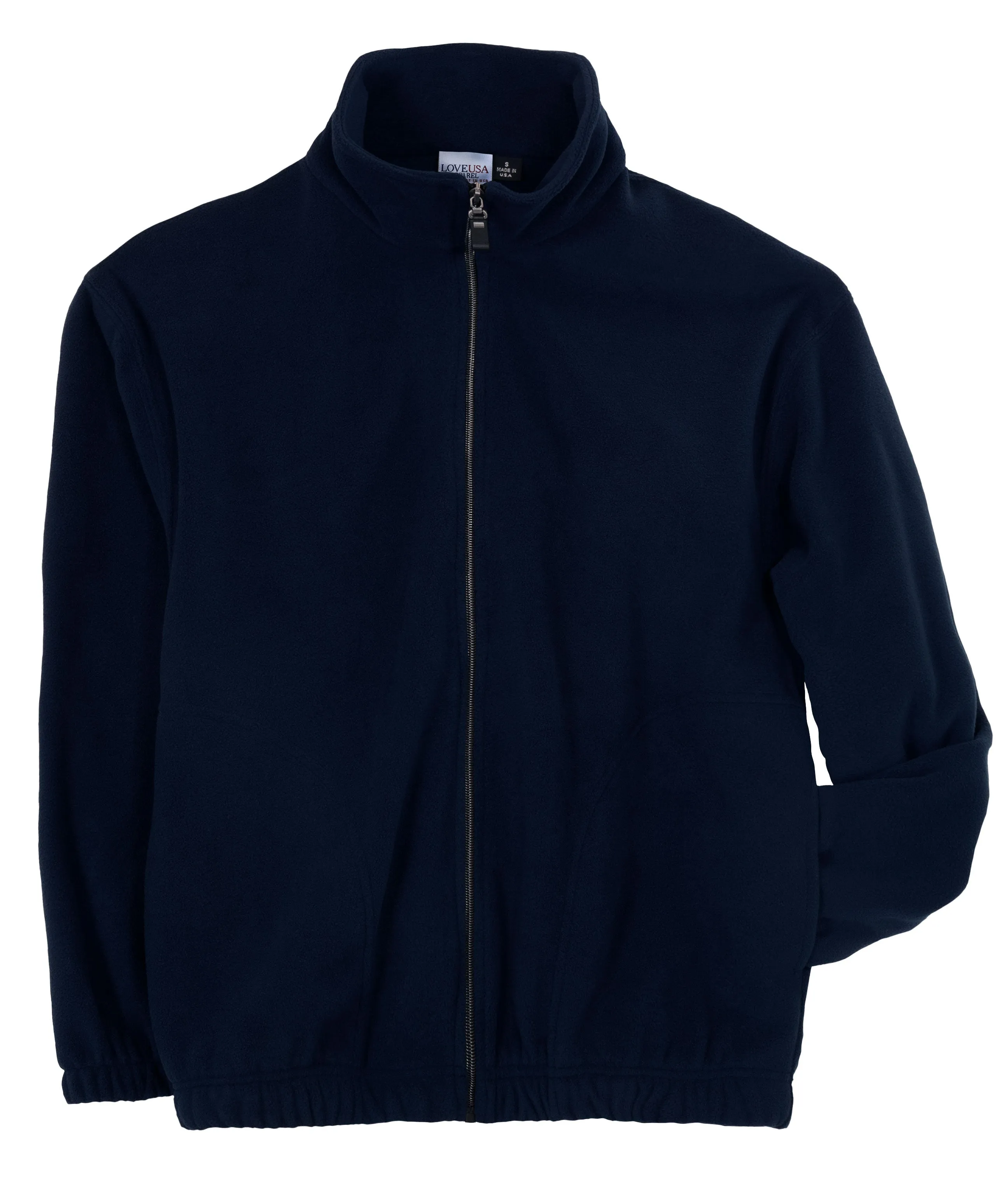LOVE USA APPAREL Men's 100% Polyester Anti-Pilling Micro Fleece Full Zip Jacket 903-MFL