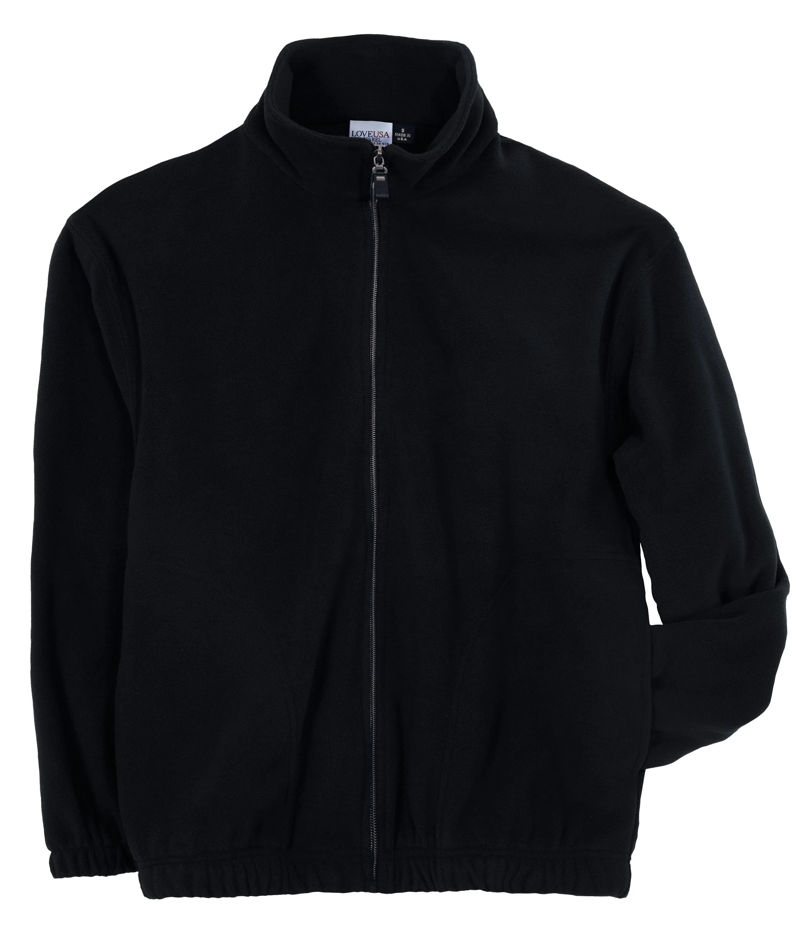 LOVE USA APPAREL Men's 100% Polyester Anti-Pilling Micro Fleece Full Zip Jacket 903-MFL