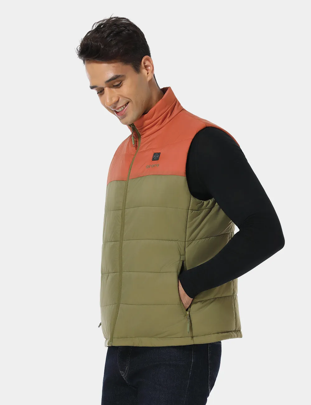 Men's Classic Heated Vest - Grey/Blue/Green/Red