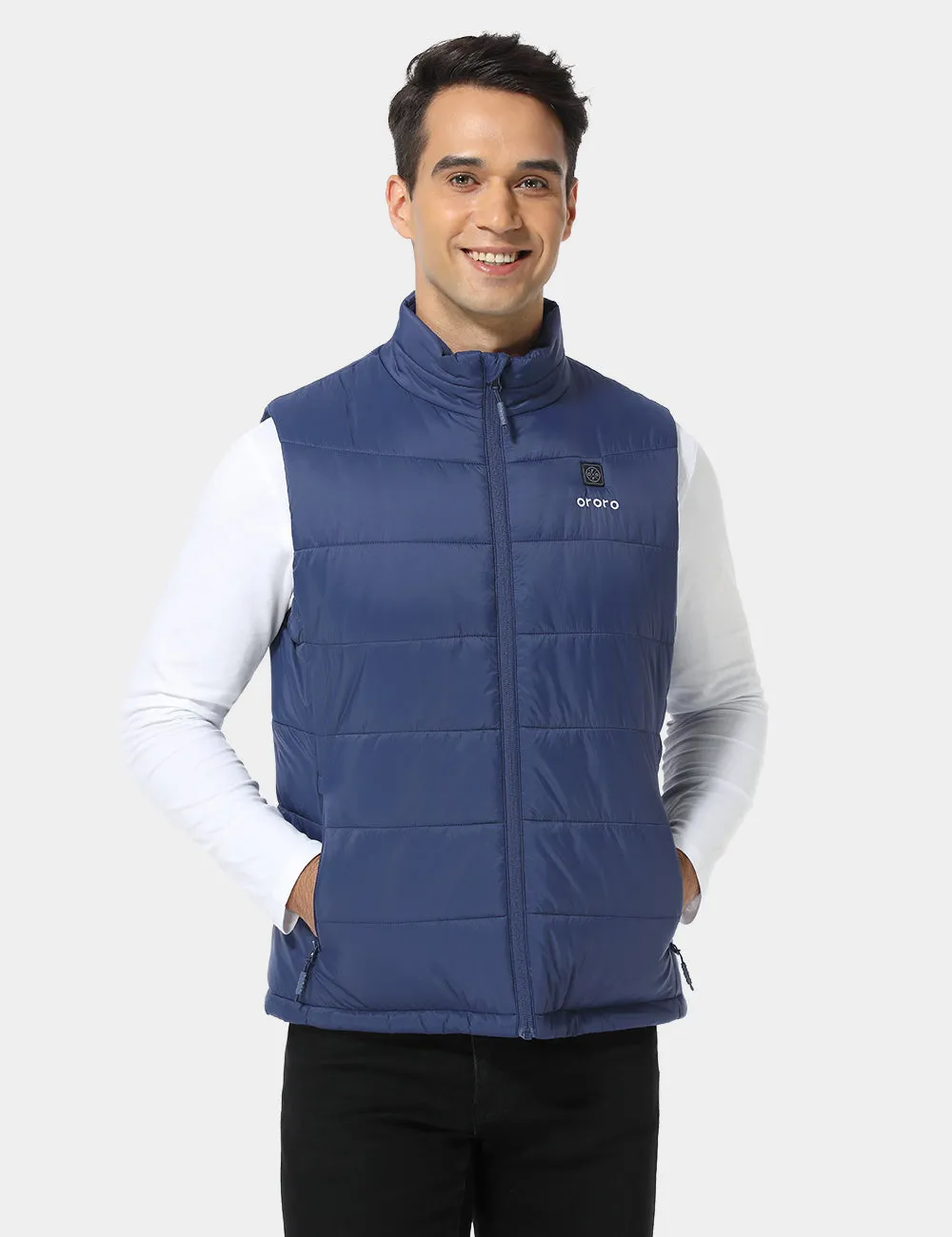 Men's Classic Heated Vest - Grey/Blue/Green/Red