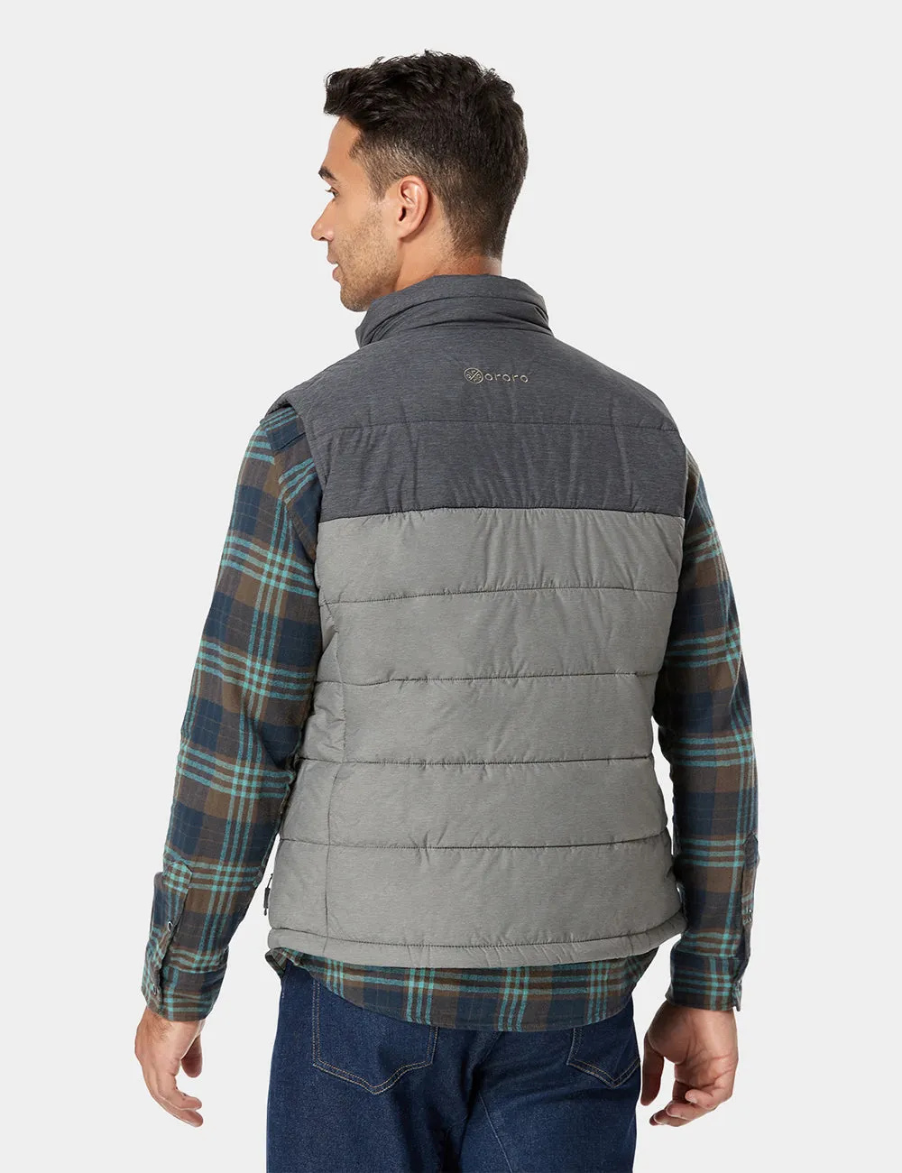 Men's Classic Heated Vest - Grey/Blue/Green/Red
