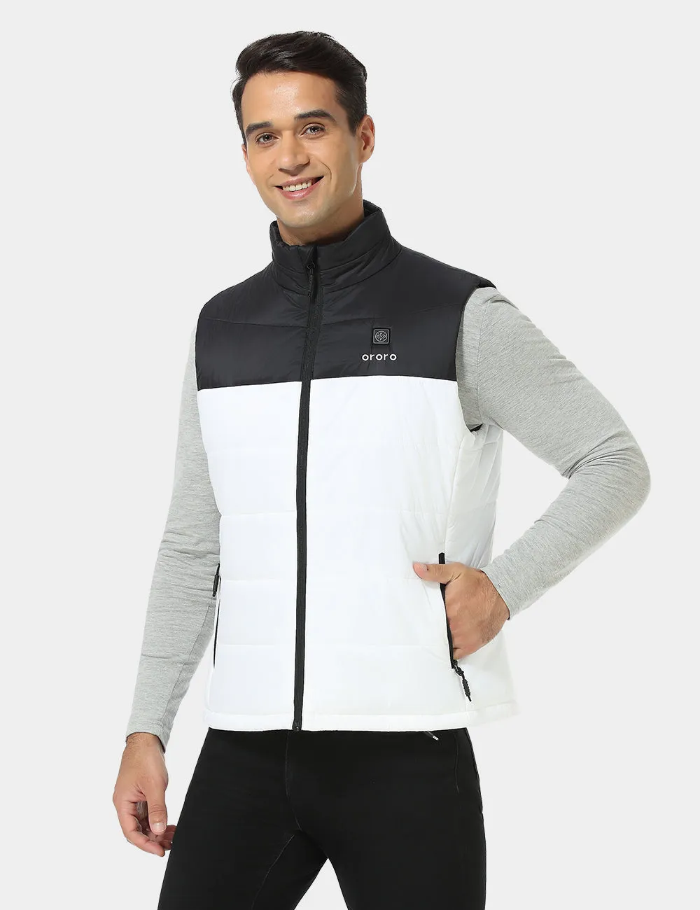Men's Classic Heated Vest - Grey/Blue/Green/Red