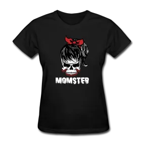 Momster Women's Funny Halloween T-Shirt