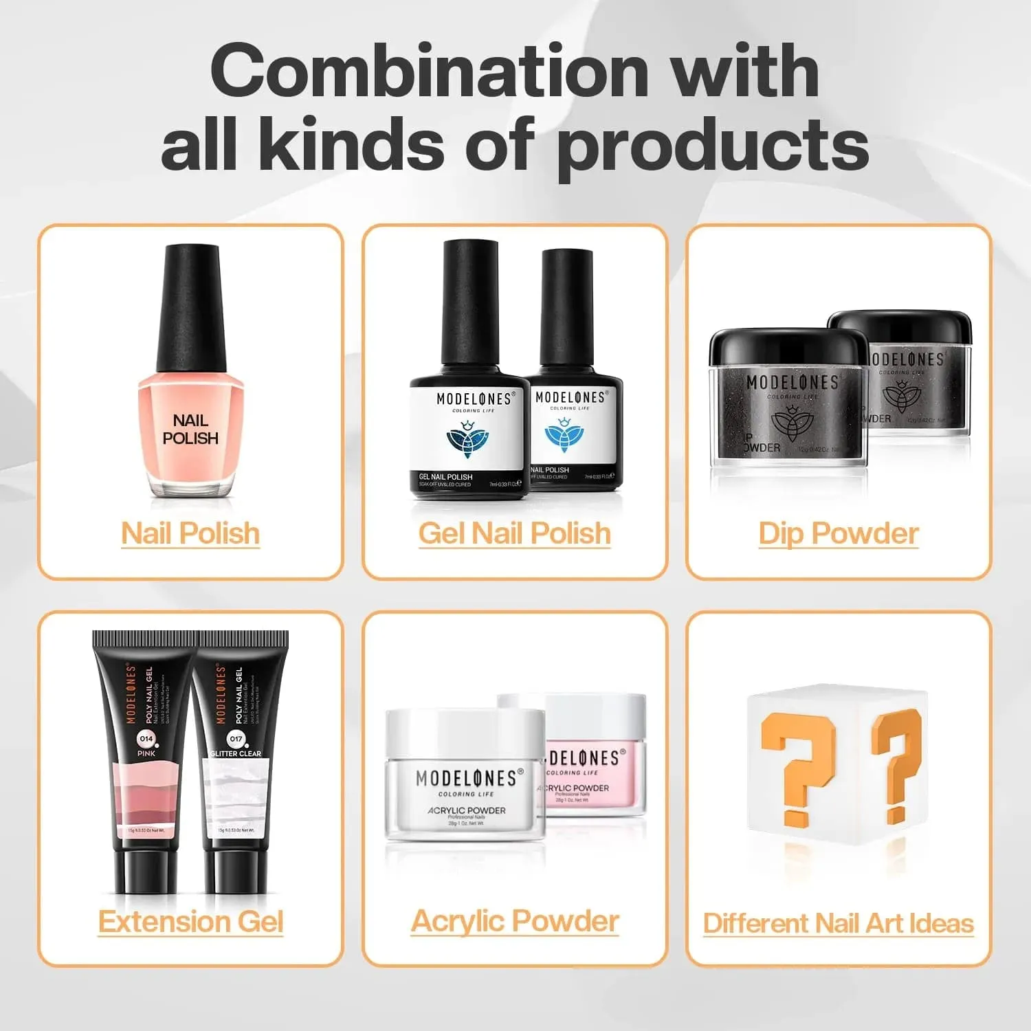 Nail Primer with Top & Base Coat Set 10ml