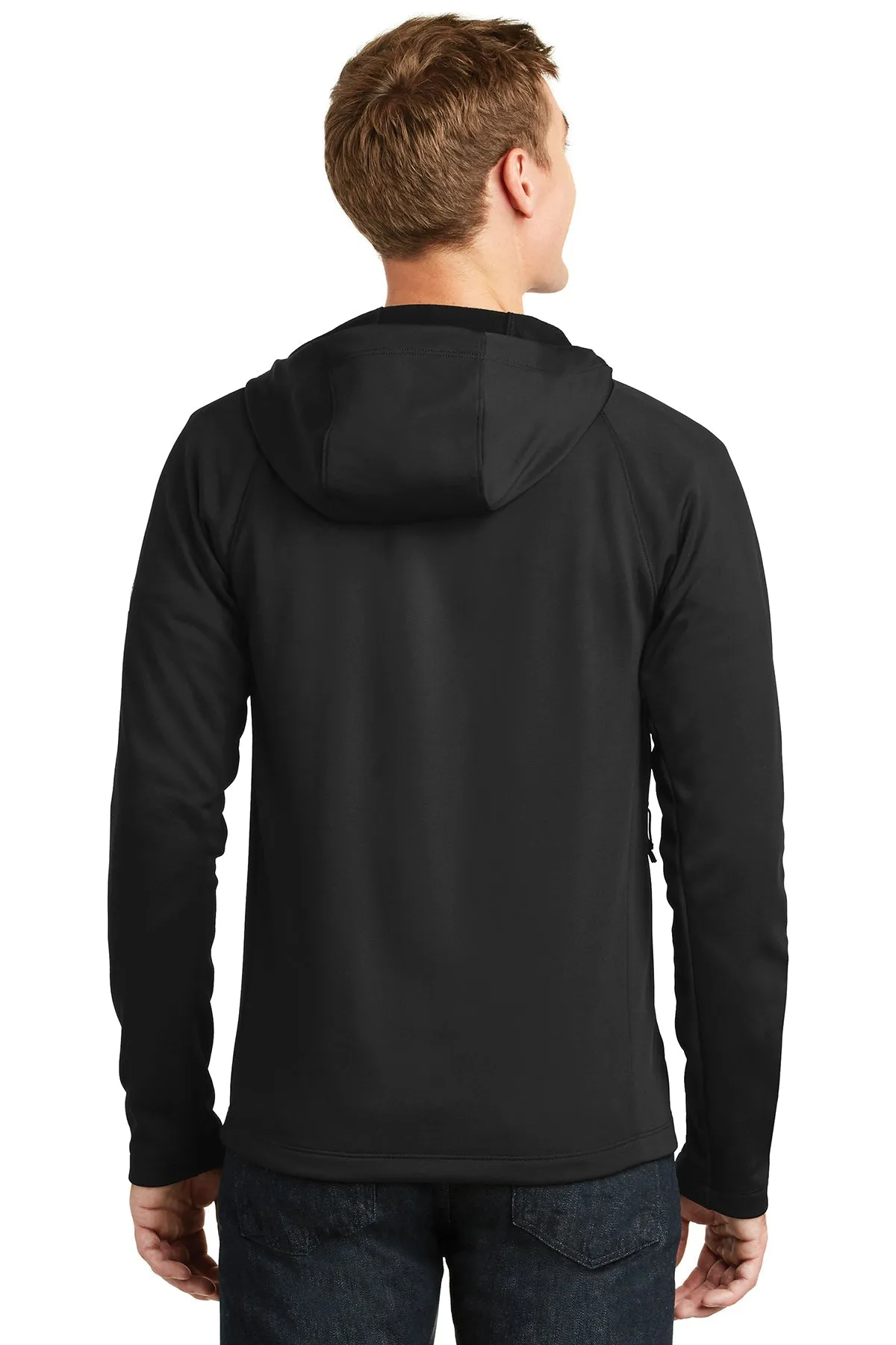 North Face Canyon Flats Fleece Hooded Jacket TNF Black