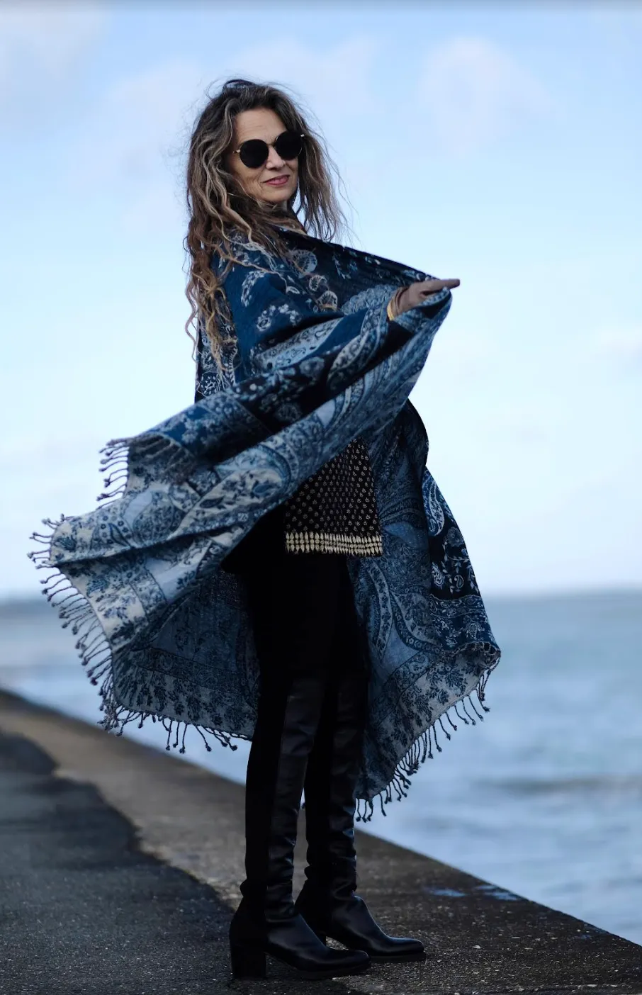 Pescara Paisley Kimono Coat Store Credit Only