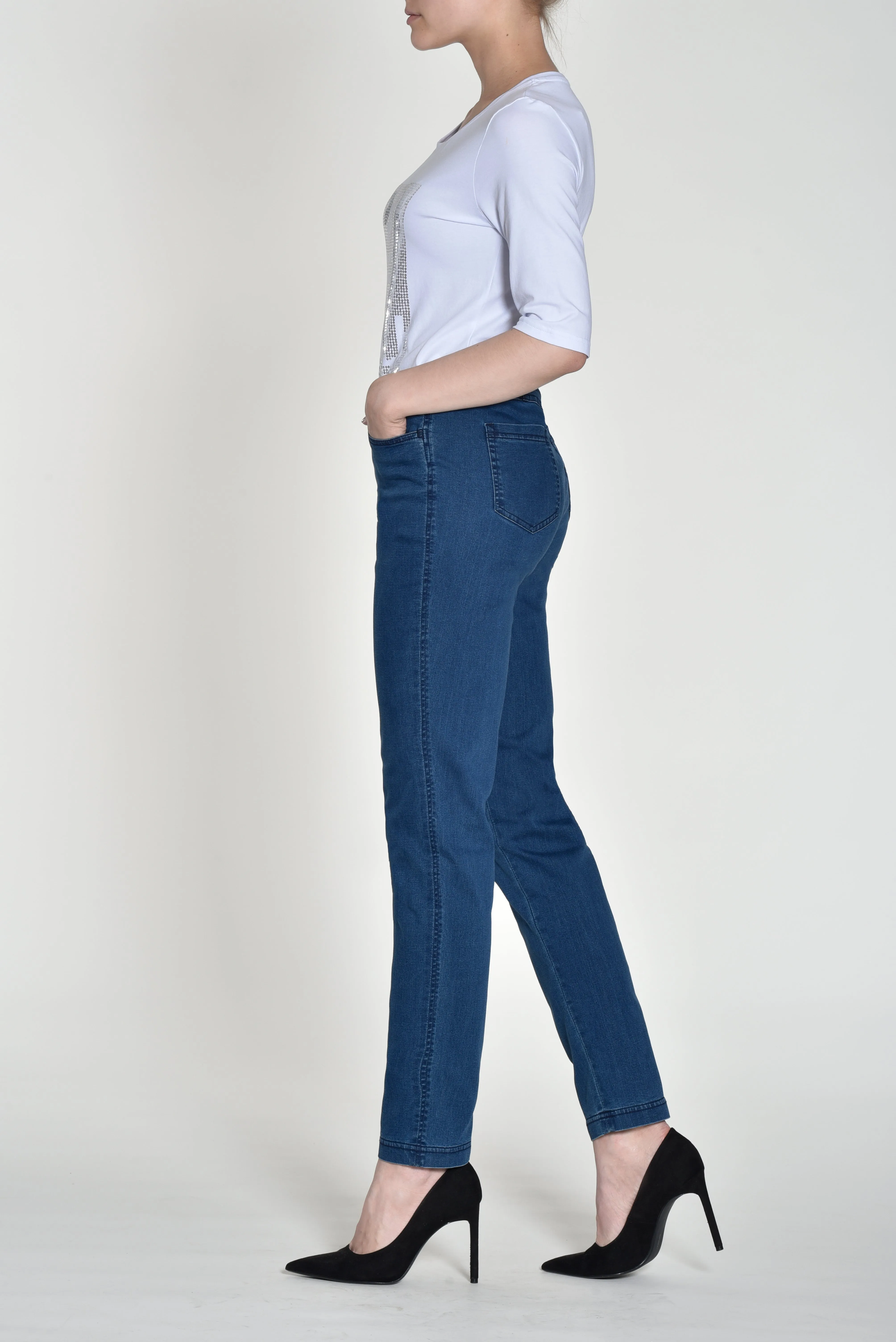 Robell Bella Jeans in Blue