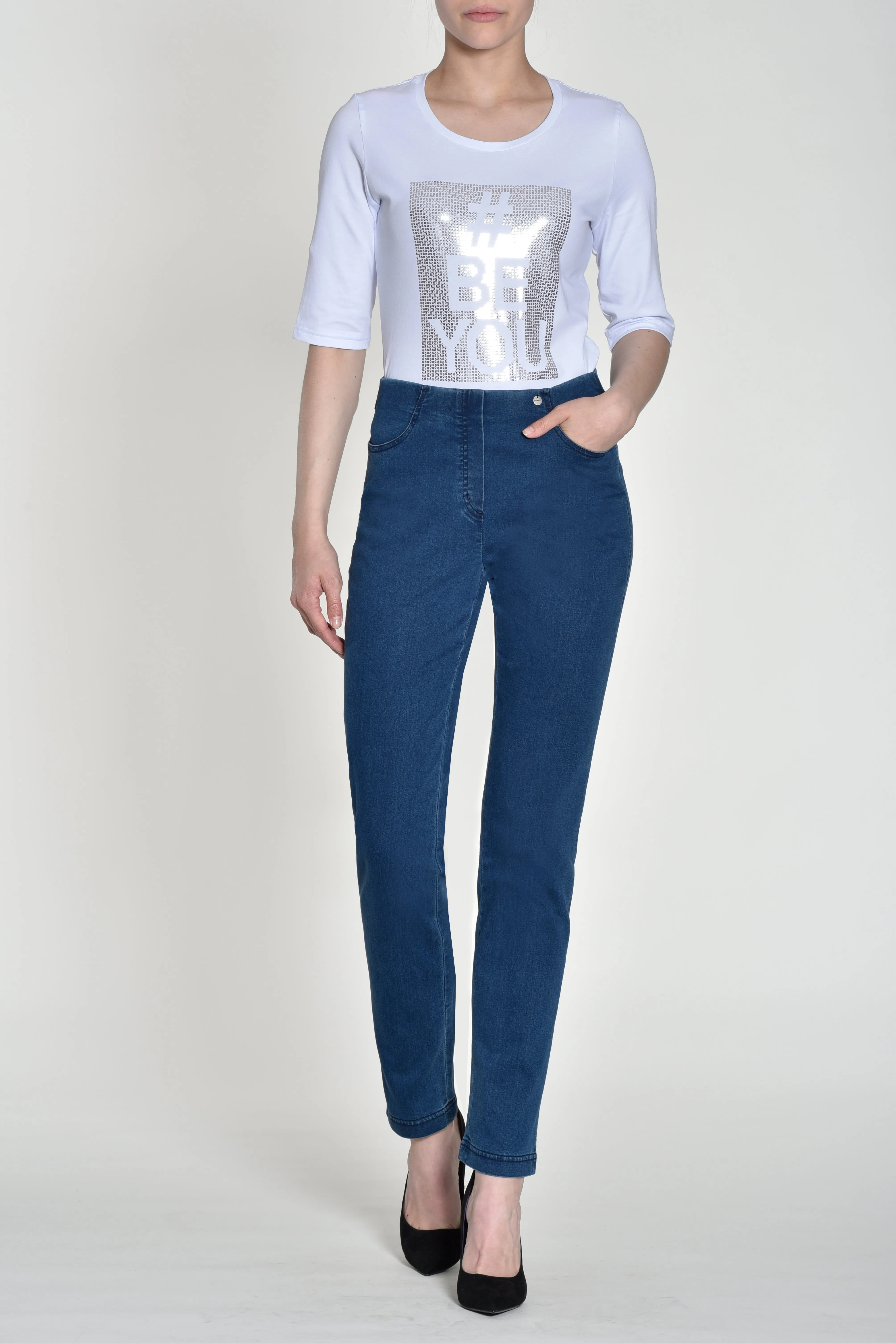 Robell Bella Jeans in Blue