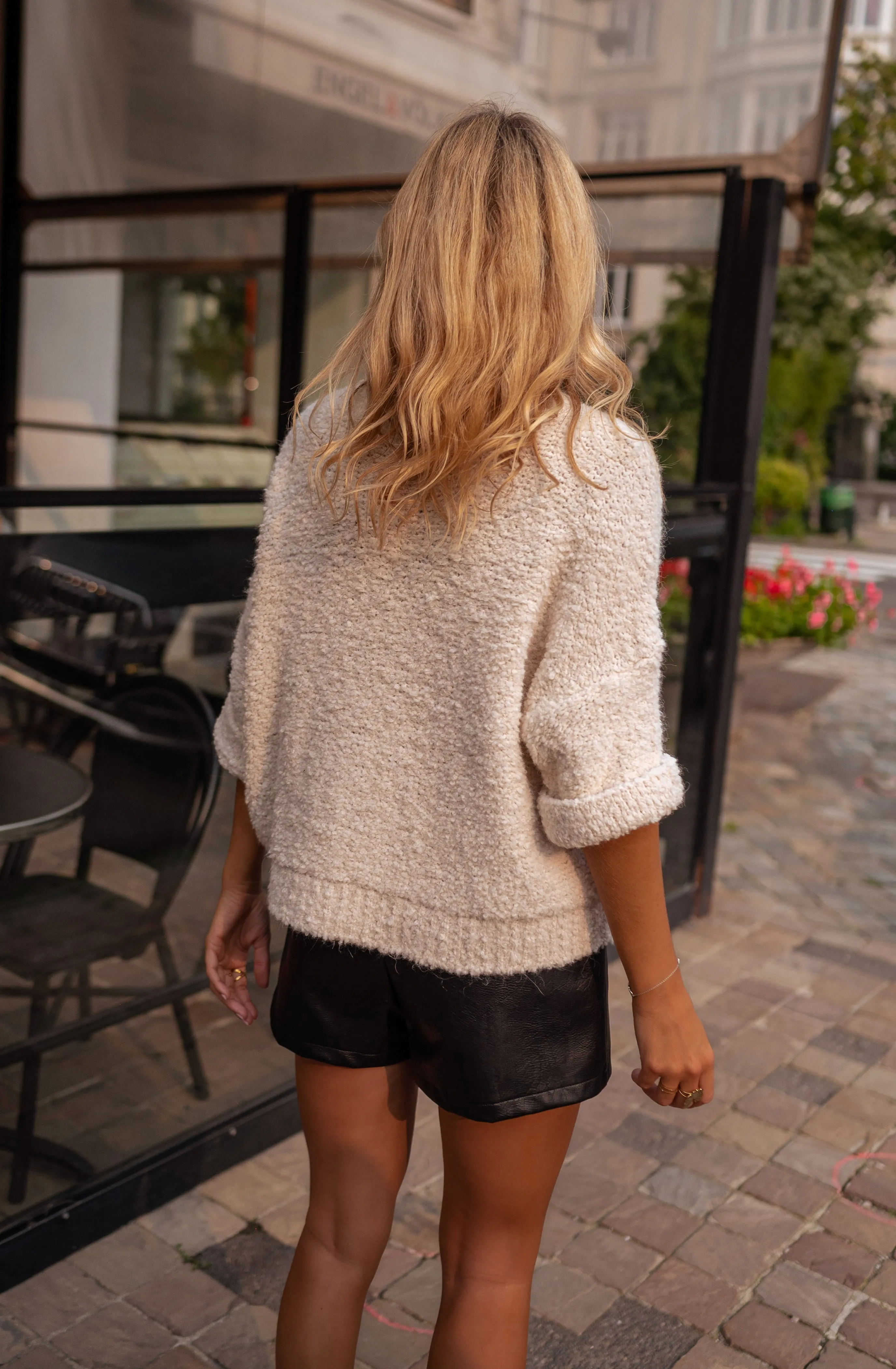 Short Otto - simili cuir