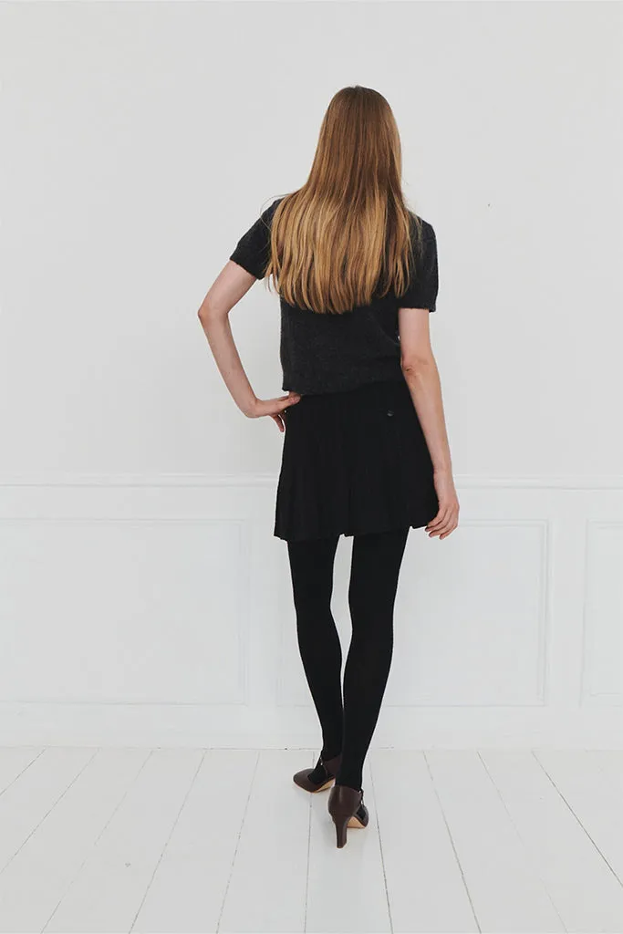 The Garment - Richard Tennis Skirt - Black Pinstripe